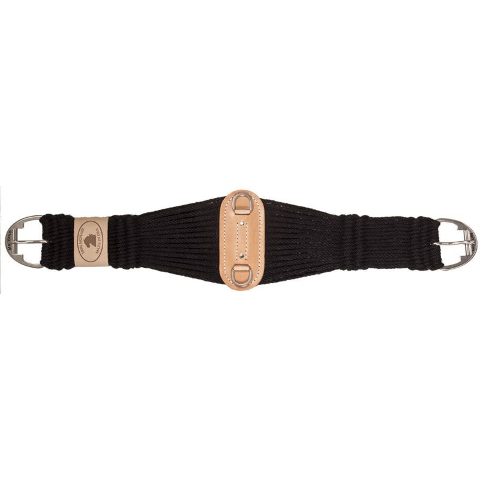 Mustang Pro-Roller Black Mohair Roper Cinch