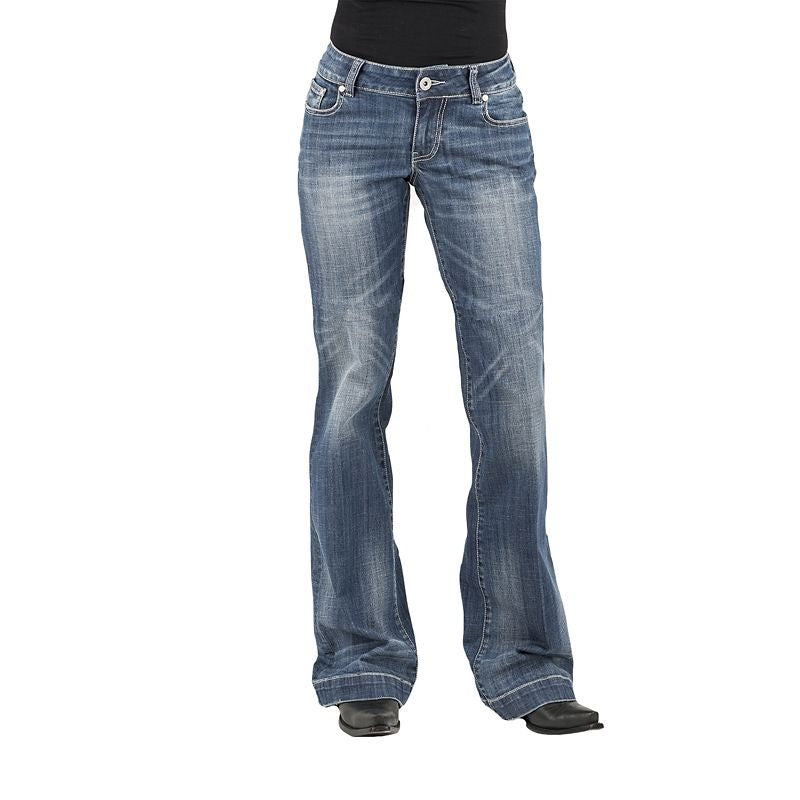 Stetson Ladies Bleached X Pocket Jeans