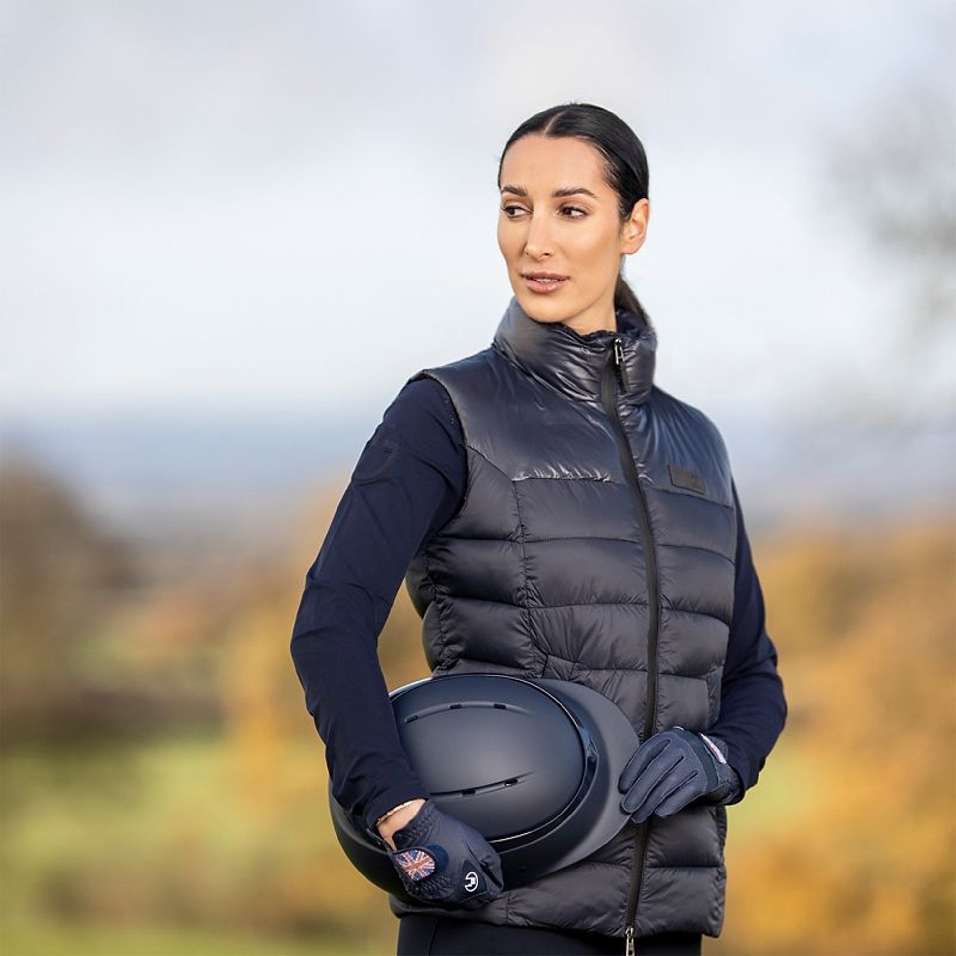 Charles Owen Luna Matte Helmet