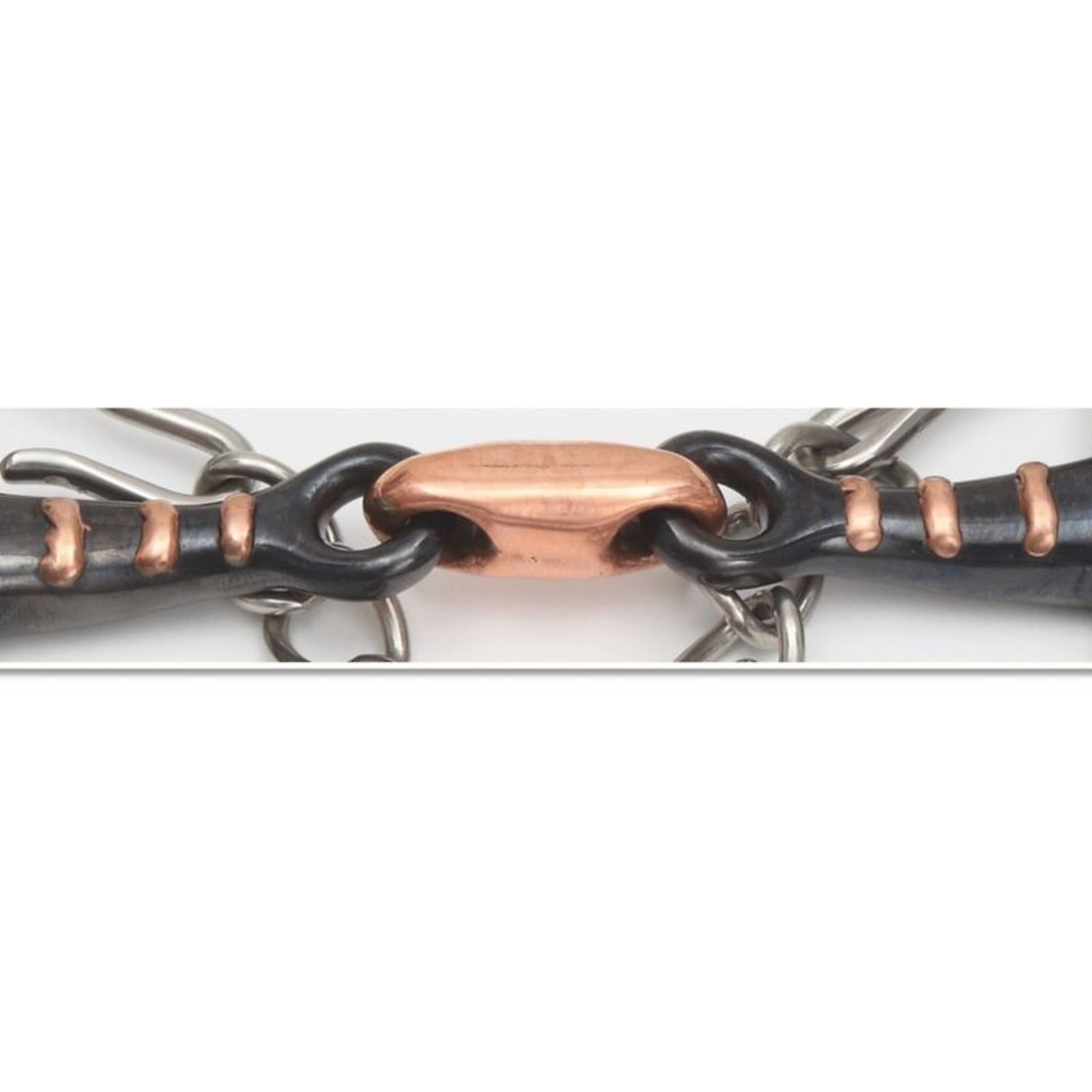 Shires Double Jointed Sweet Iron Pelham Bit