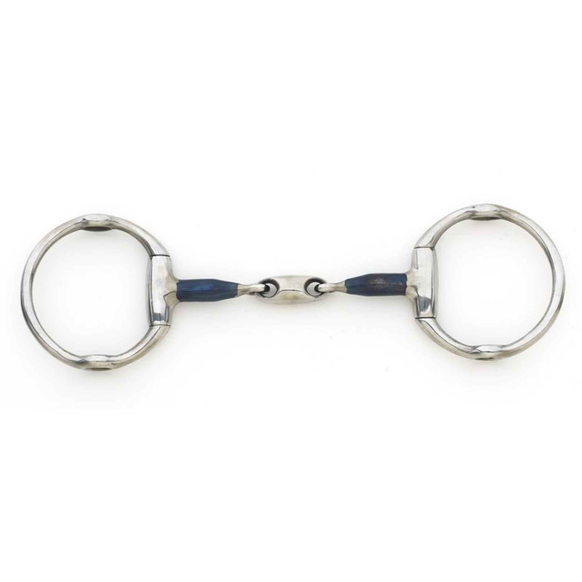 Blue Steel Oval Link Cheltenham Gag Bit