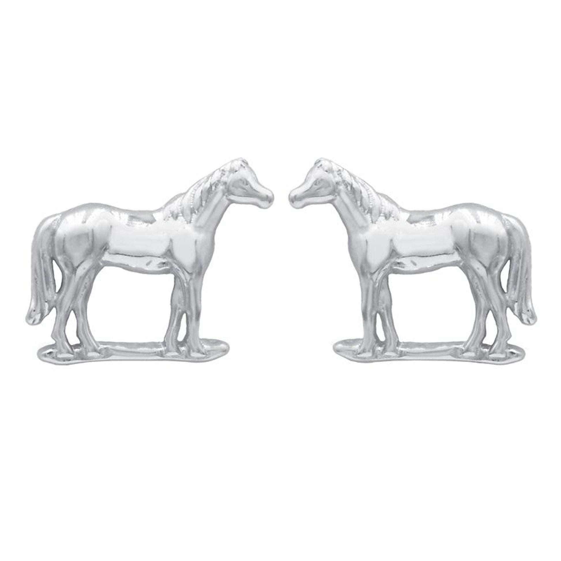 Kelly Herd Halter Horse Earrings