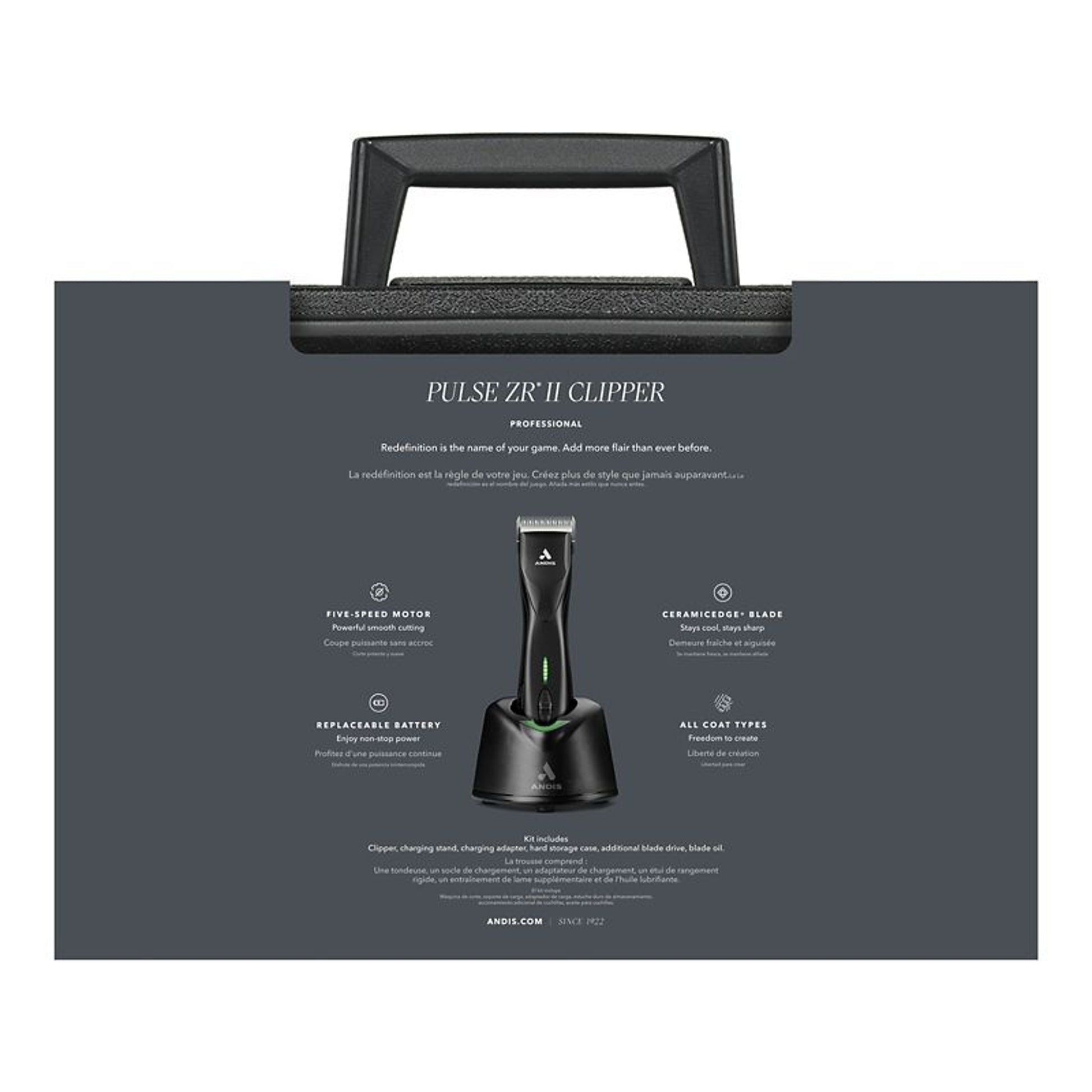 Andis Pulse ZR II Grooming Clippers