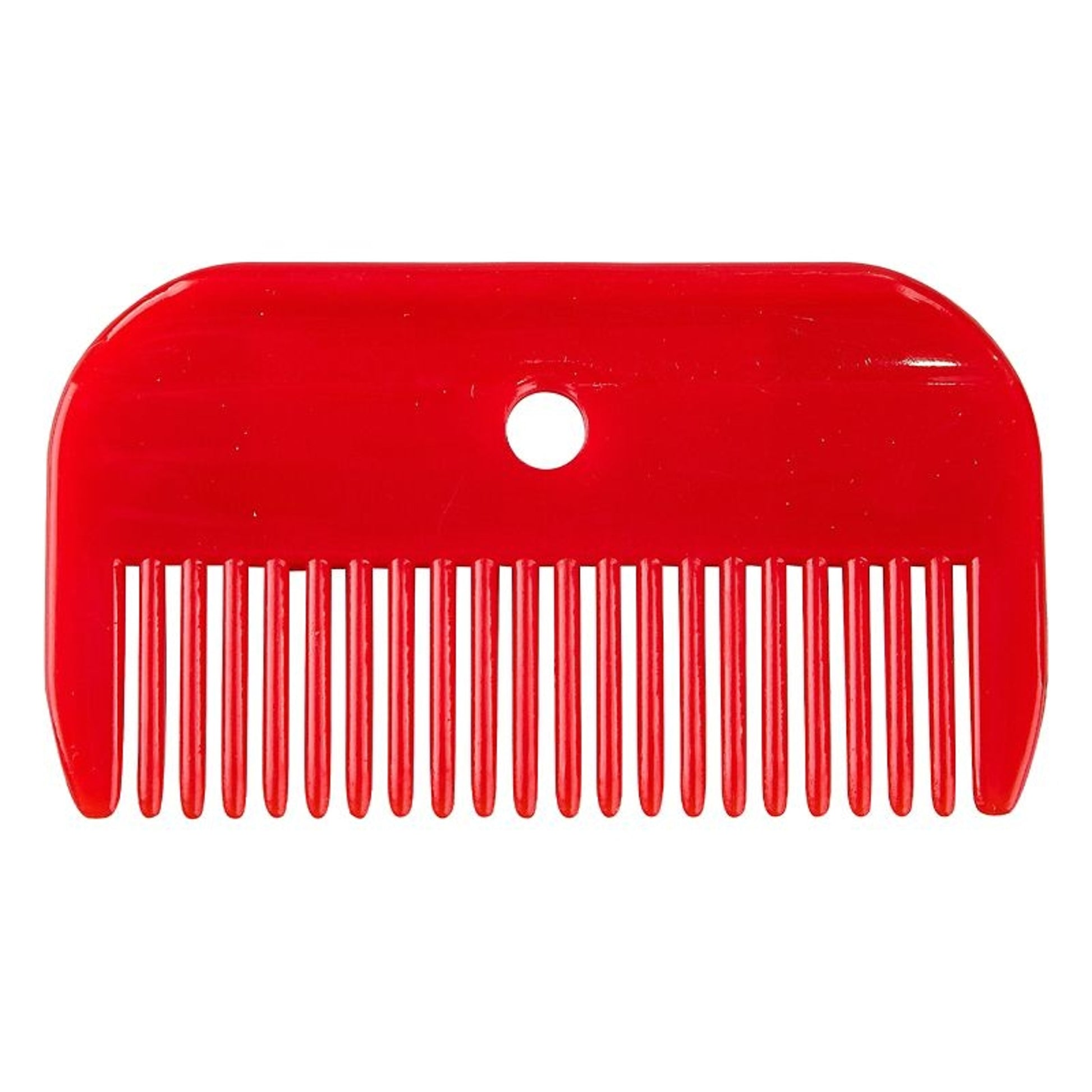 Gatsby Plastic Mane Tail Comb Red