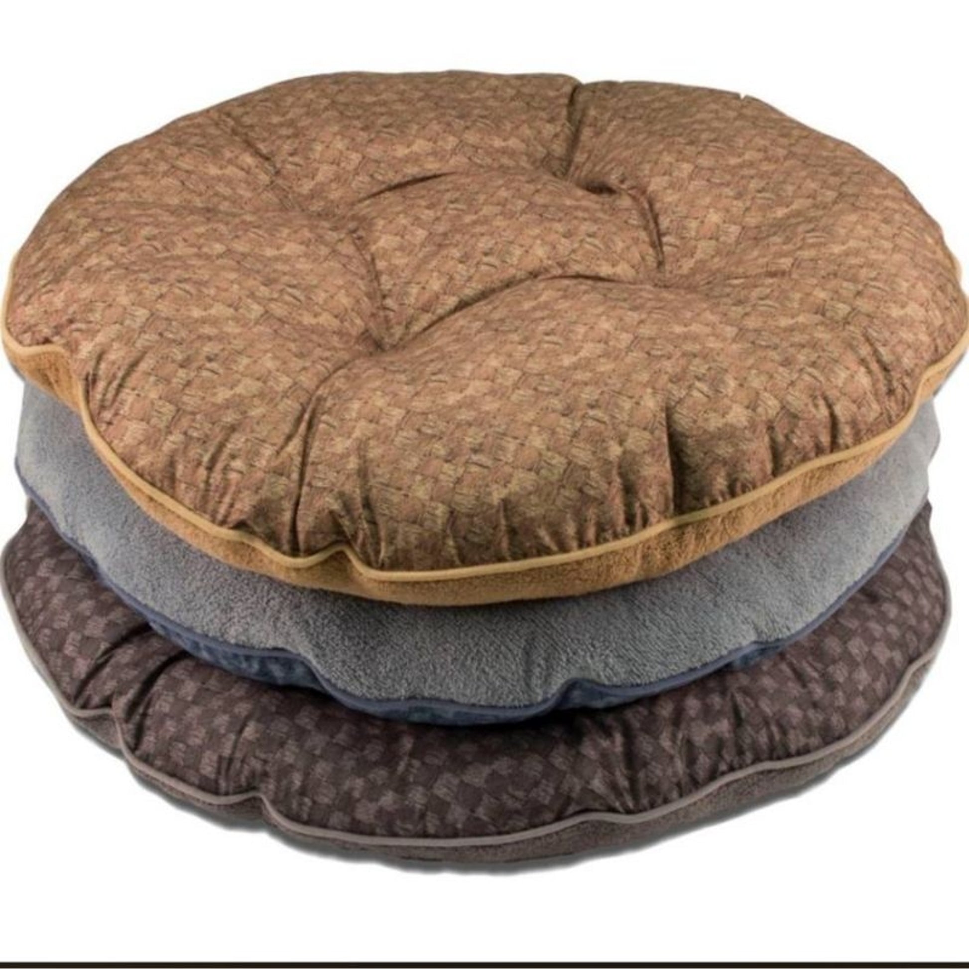 Pet Cozy Round Reversible Pet Bed 40in