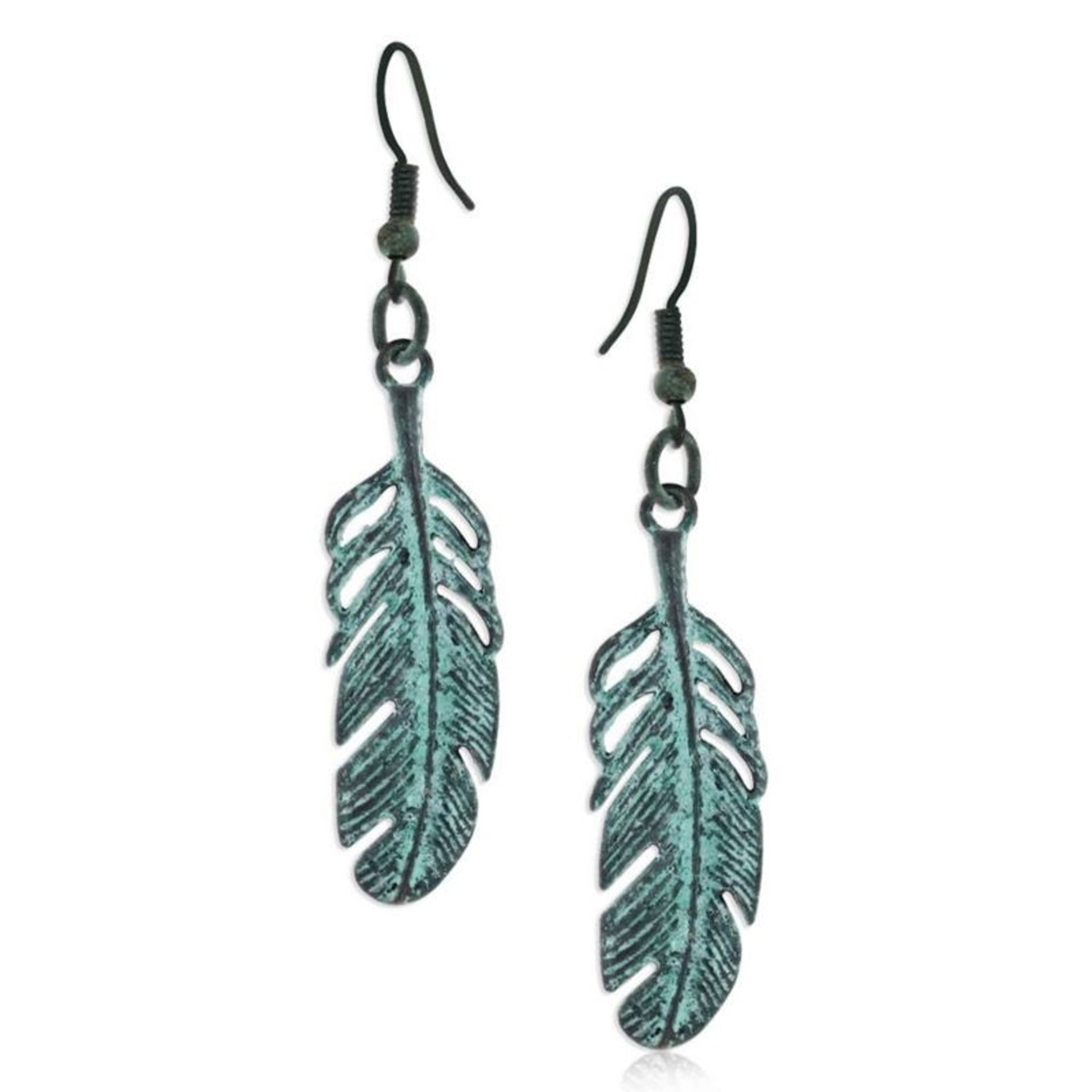Montana Silversmiths Feather-Flying Earrings