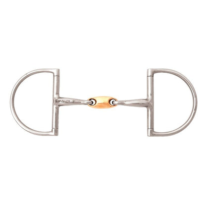 JP Korsteel Copper Link Hunter D-Ring Snaffle