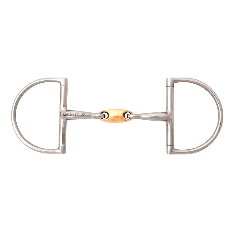 JP Korsteel Copper Link Hunter D-Ring Snaffle