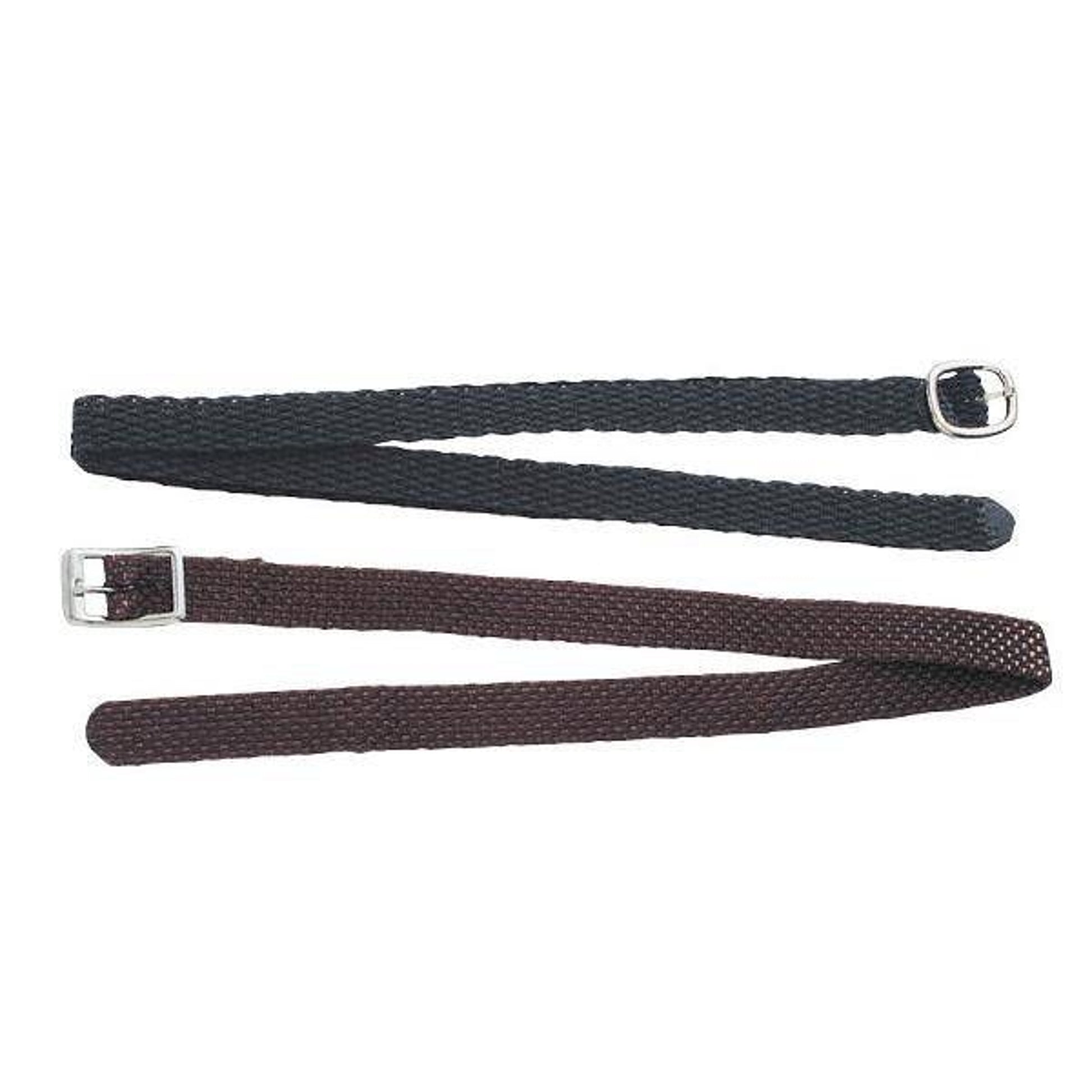 Korsteel Braided Spur Straps Black