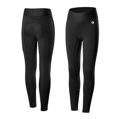 Horze Kids Active Silicone Full Seat Winter Tights
