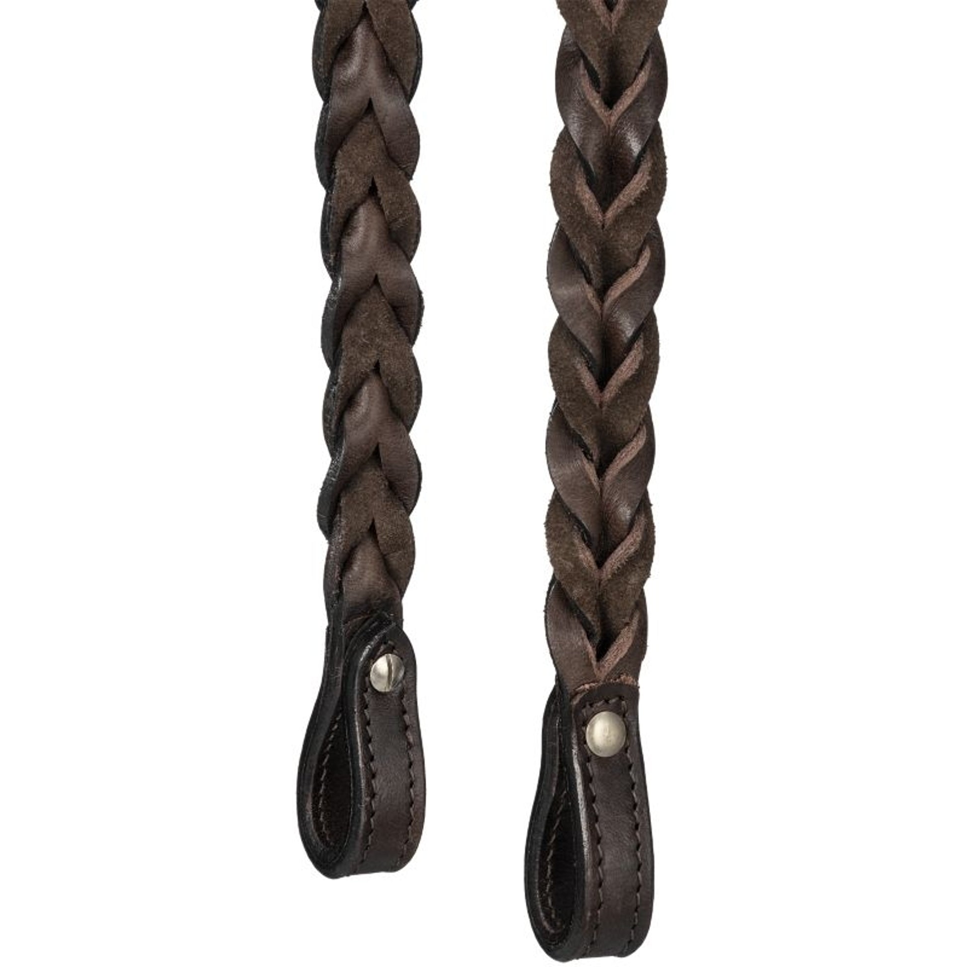 Royal King Braided Leather 1 Ear Headstall