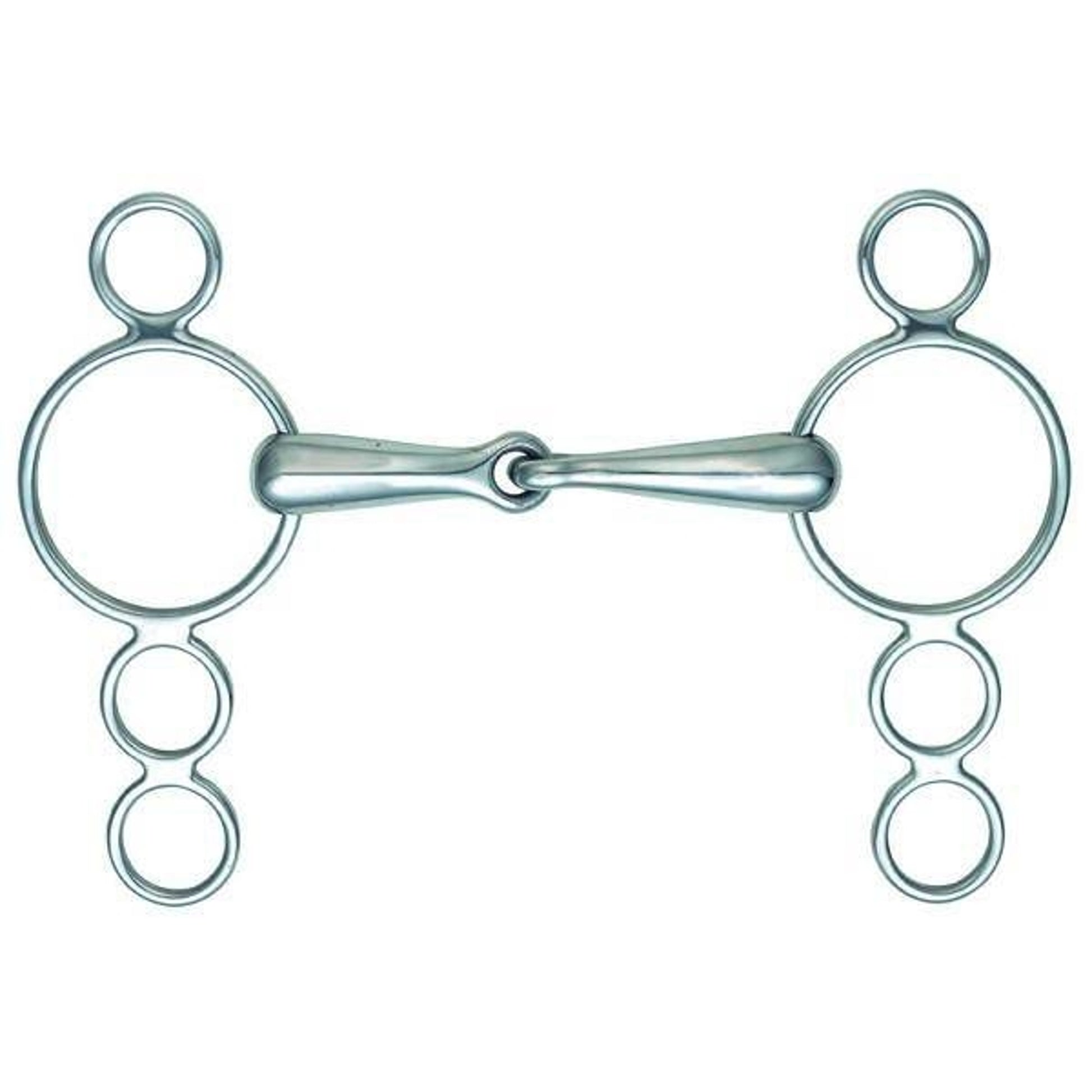 Shires 3 Ring Dutch Gag Bit