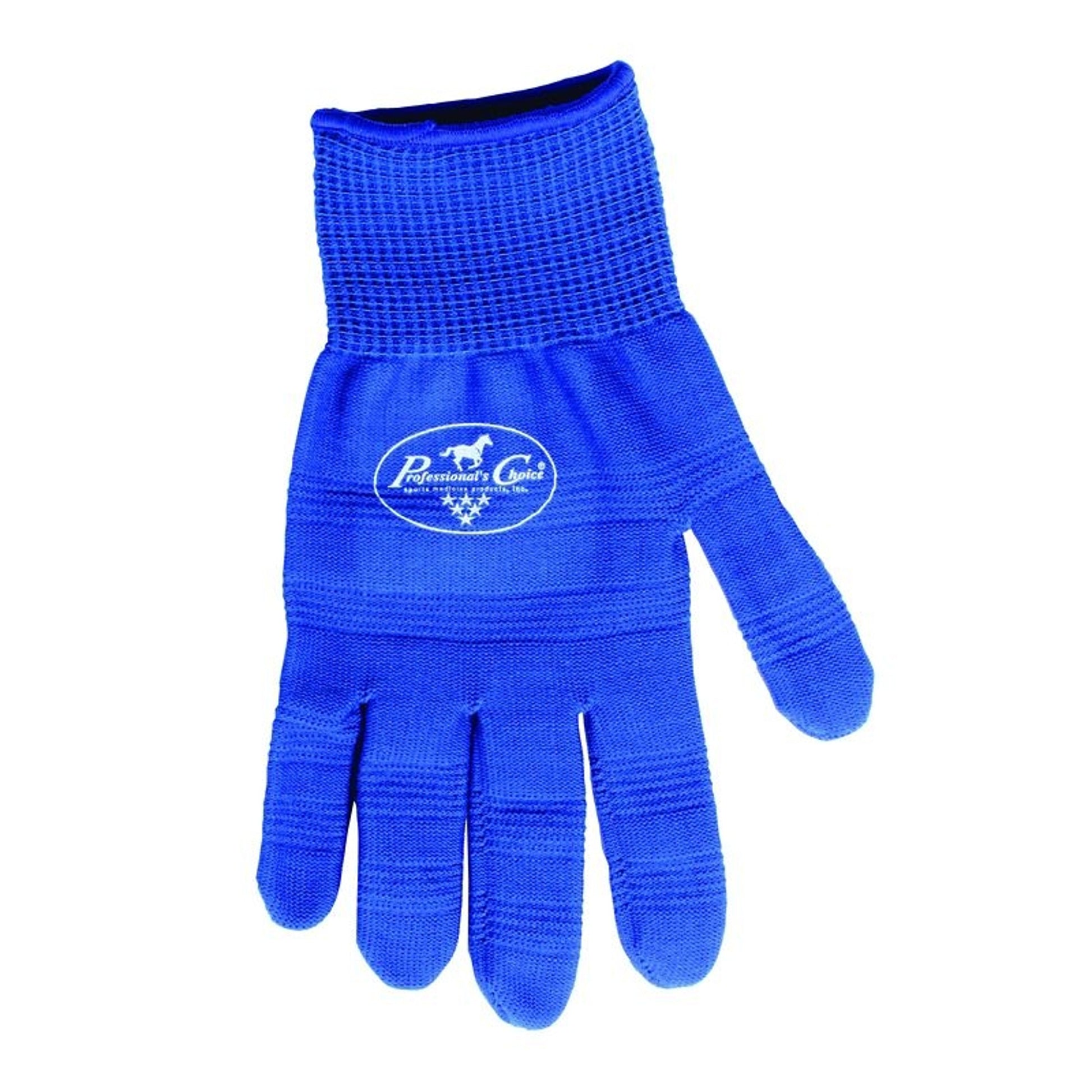Professionals Choice Rope Glove Large Royal Blue