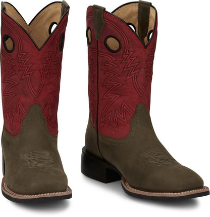 Justin Mens Show Stopper 11" Western Bots
