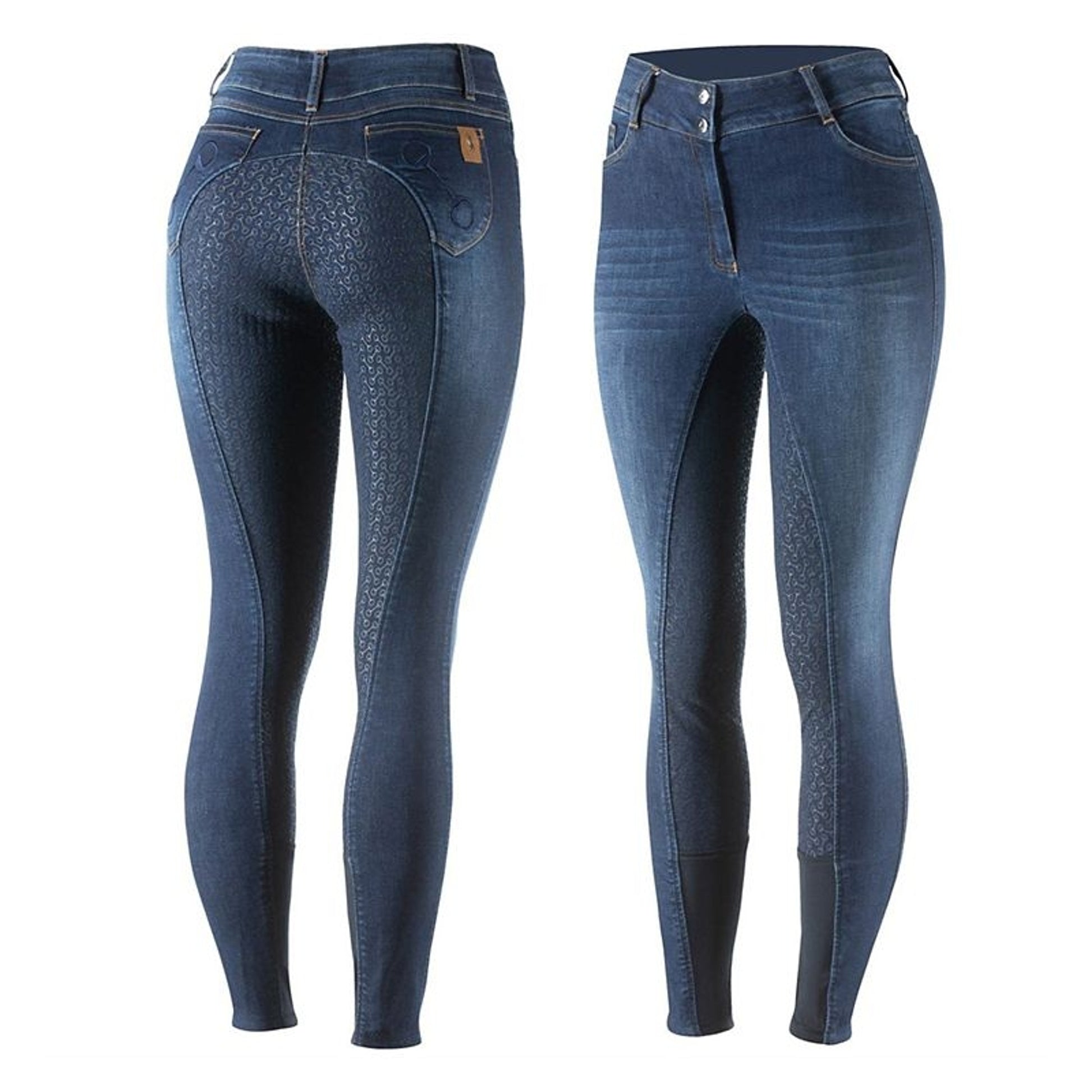 Horze Kaia HighWaist FS Denim Breech