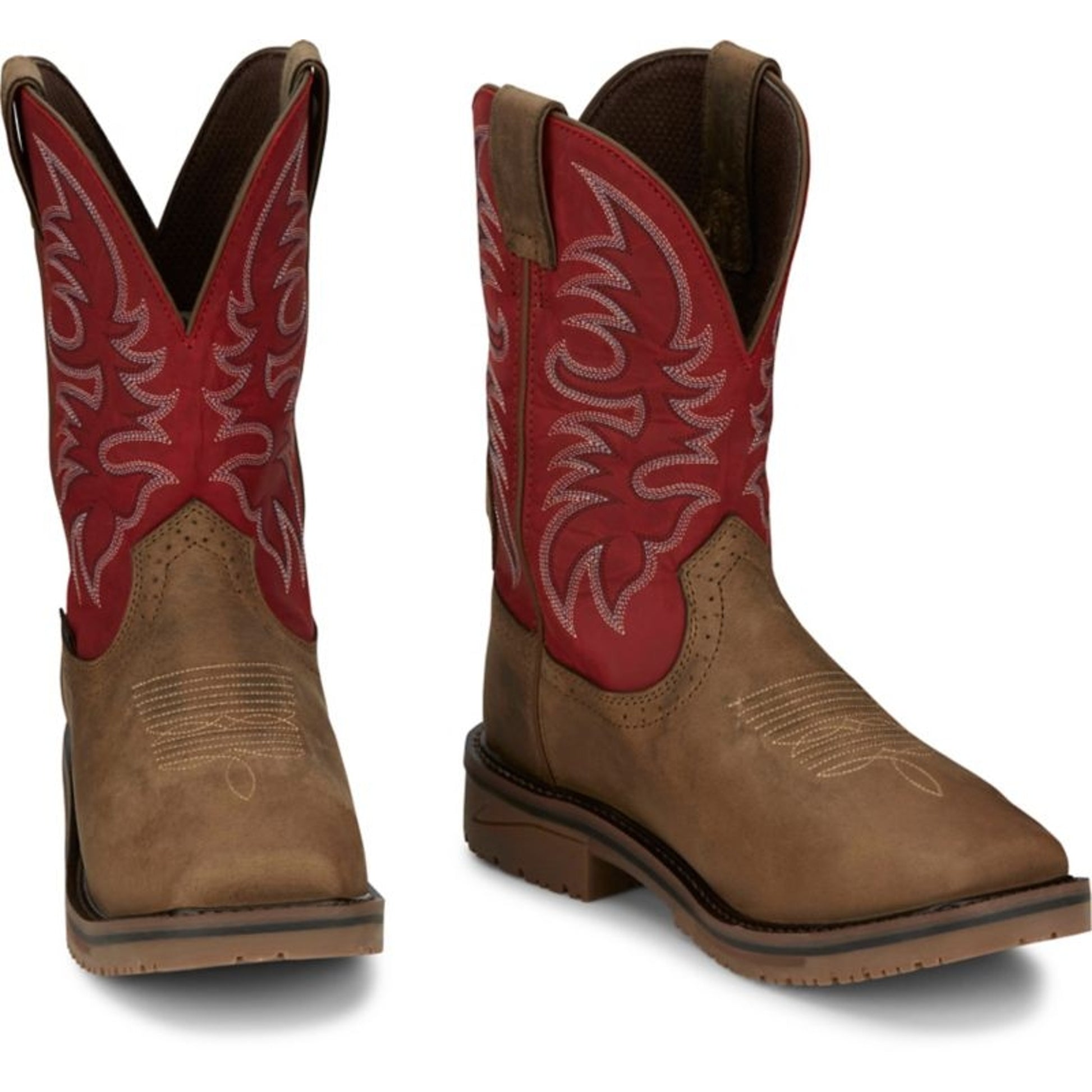 Justin Mens Wolfe 11" Waterproof Nano Comp Toe Boots