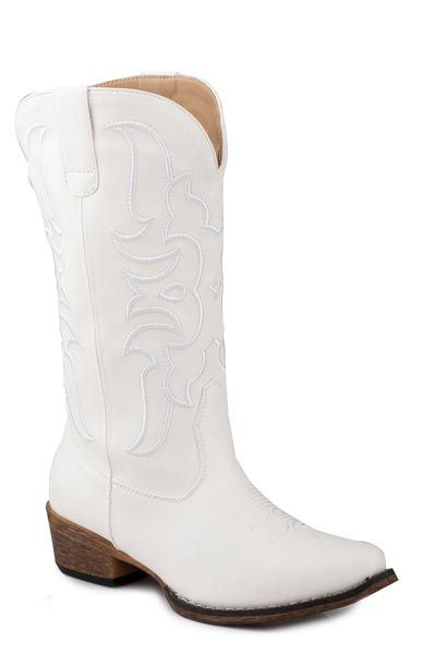 Roper Ladies Riley Cord Snip Toe Boots