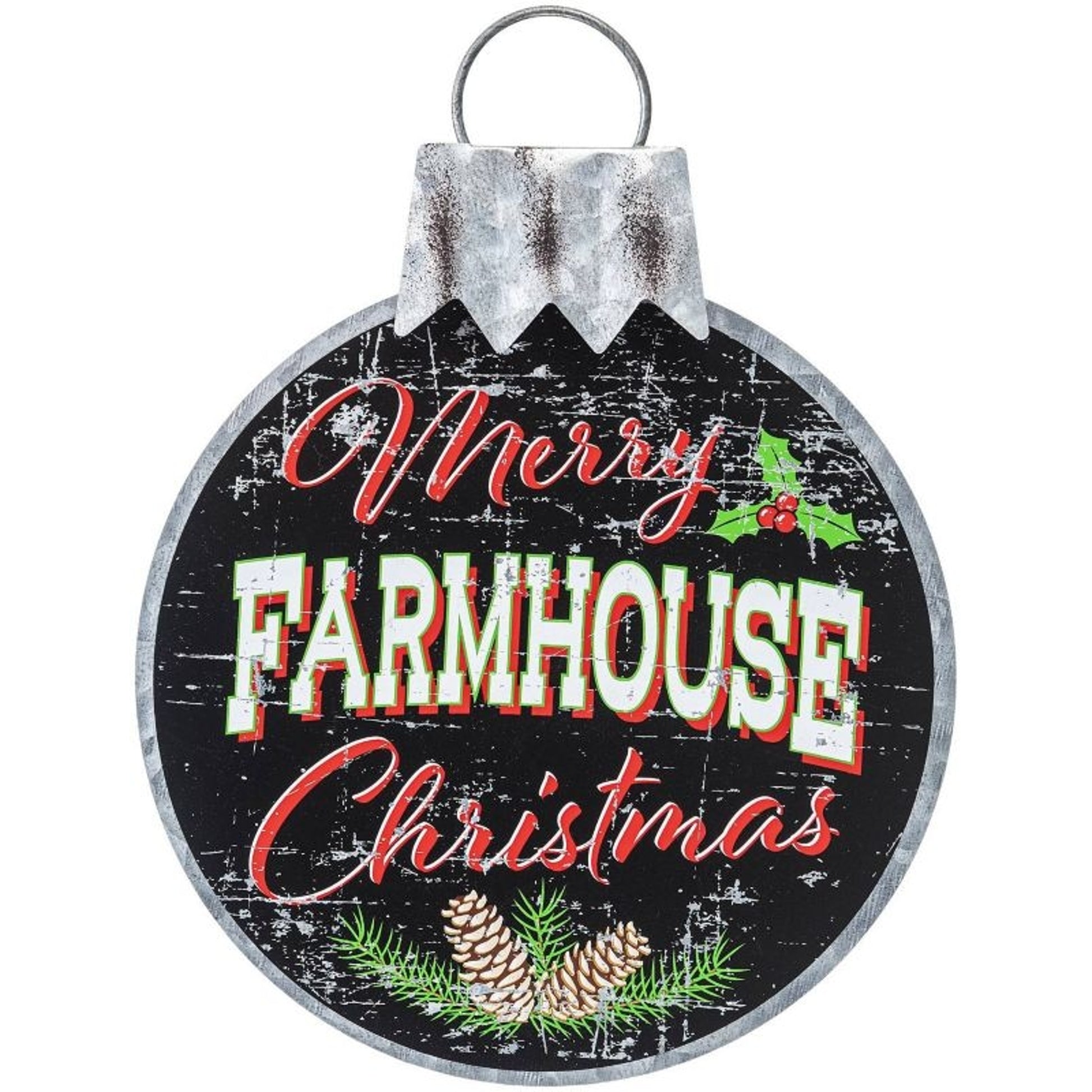 Gift Corral Metal Merry Christmas Sign Farmhouse