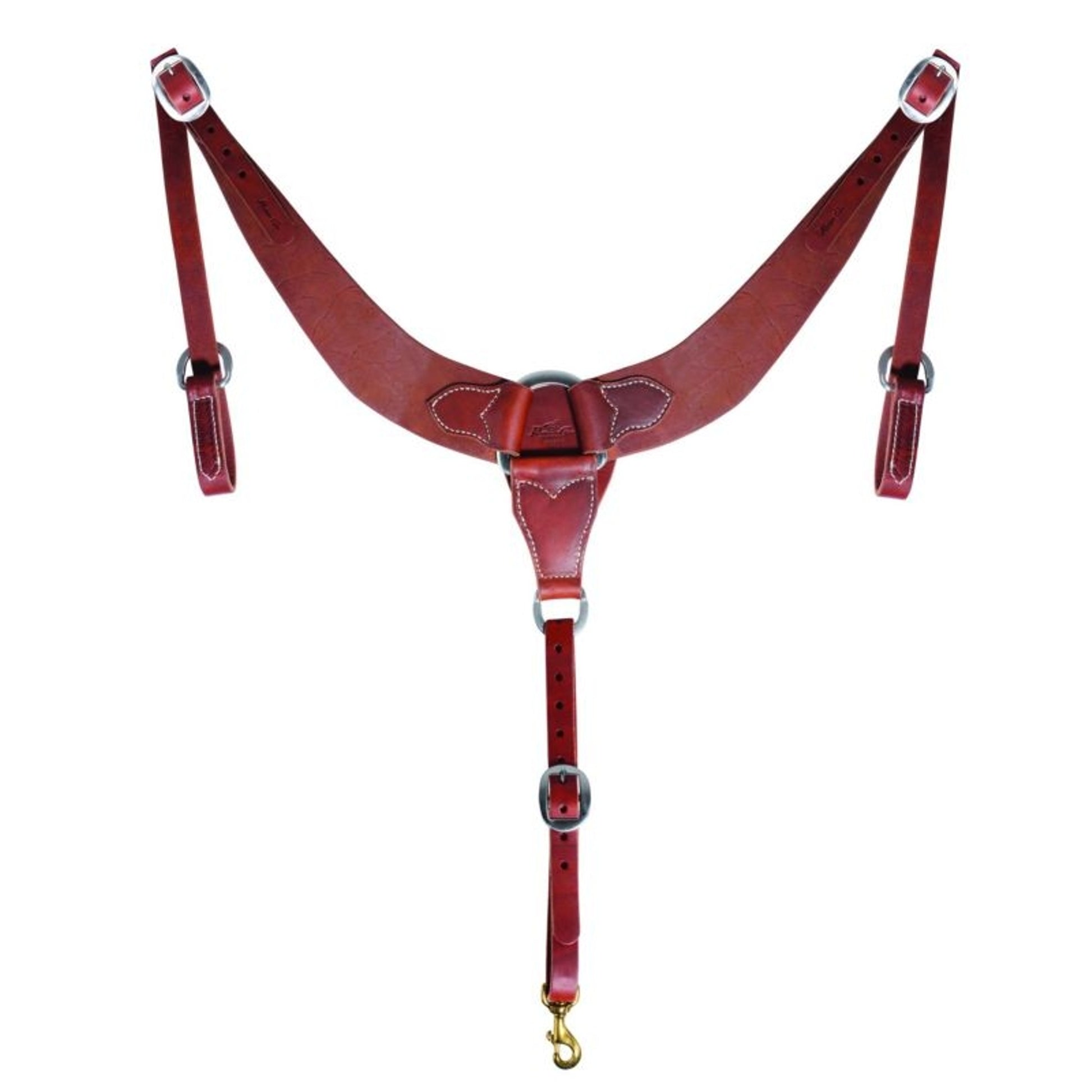 Pros Choice Pulling Breast Collar Heavy Oil Horse