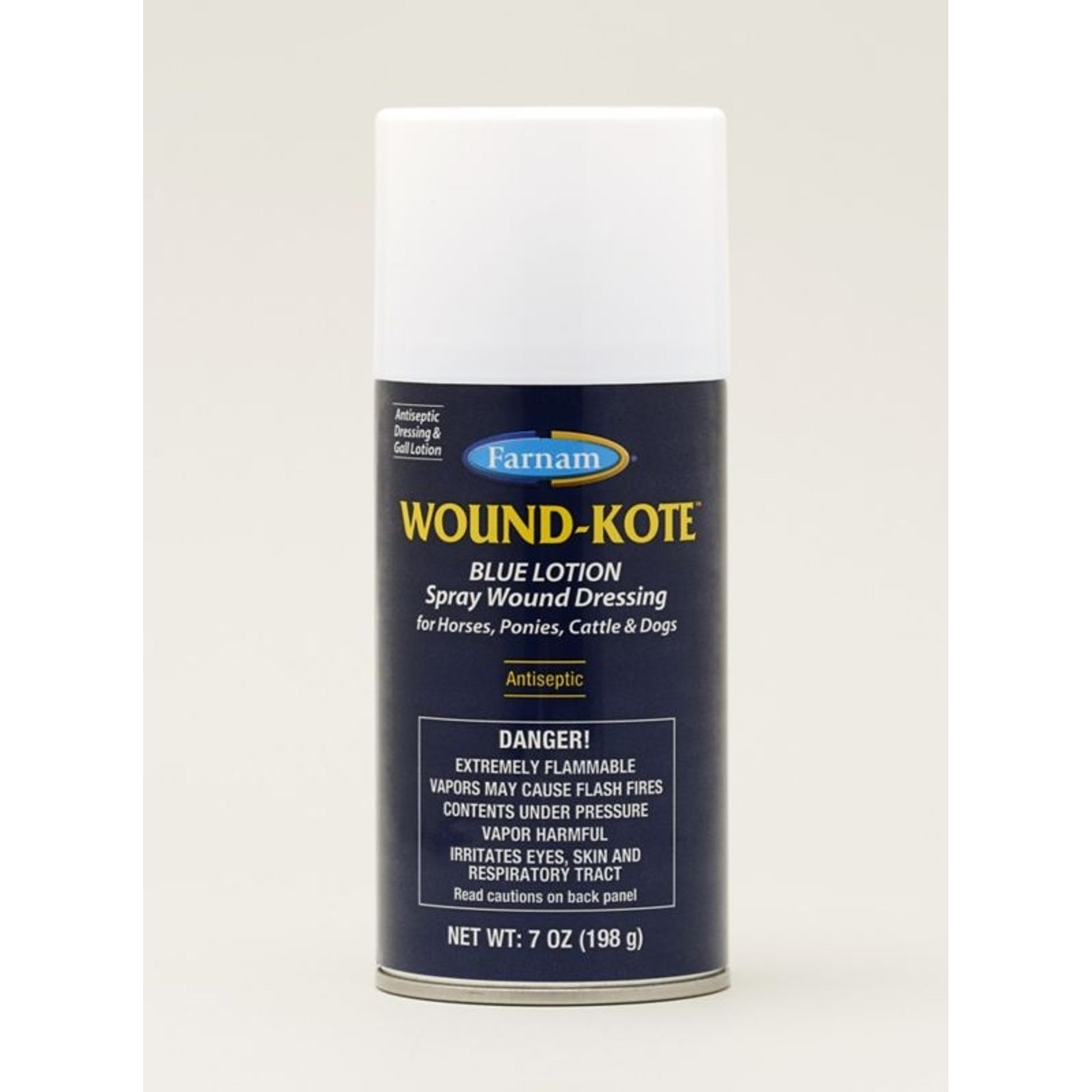 Farnam Wound-Kote Blue Lotion Wound Spray 7oz
