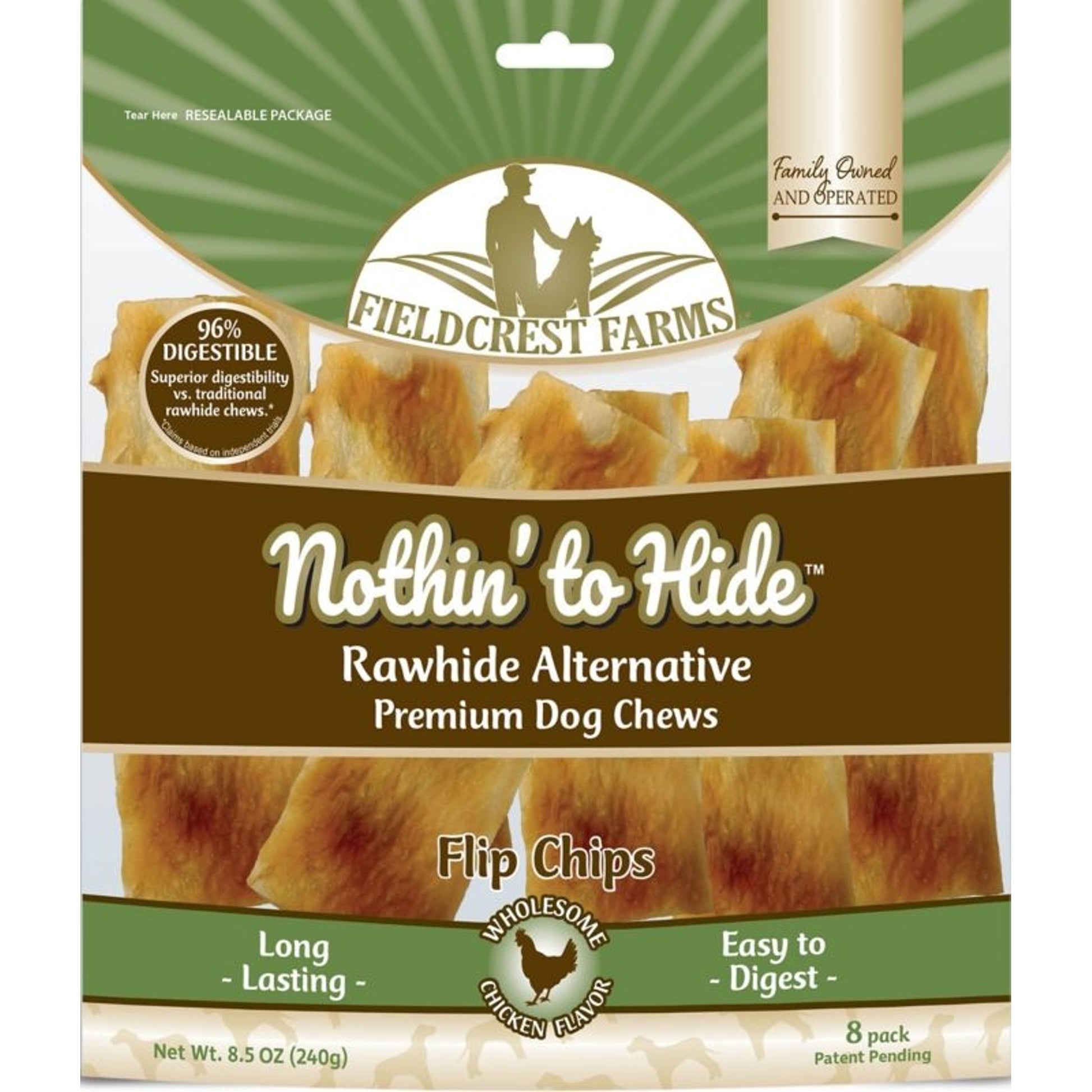 Nothin To Hide Flip Chips Chicken 8pk