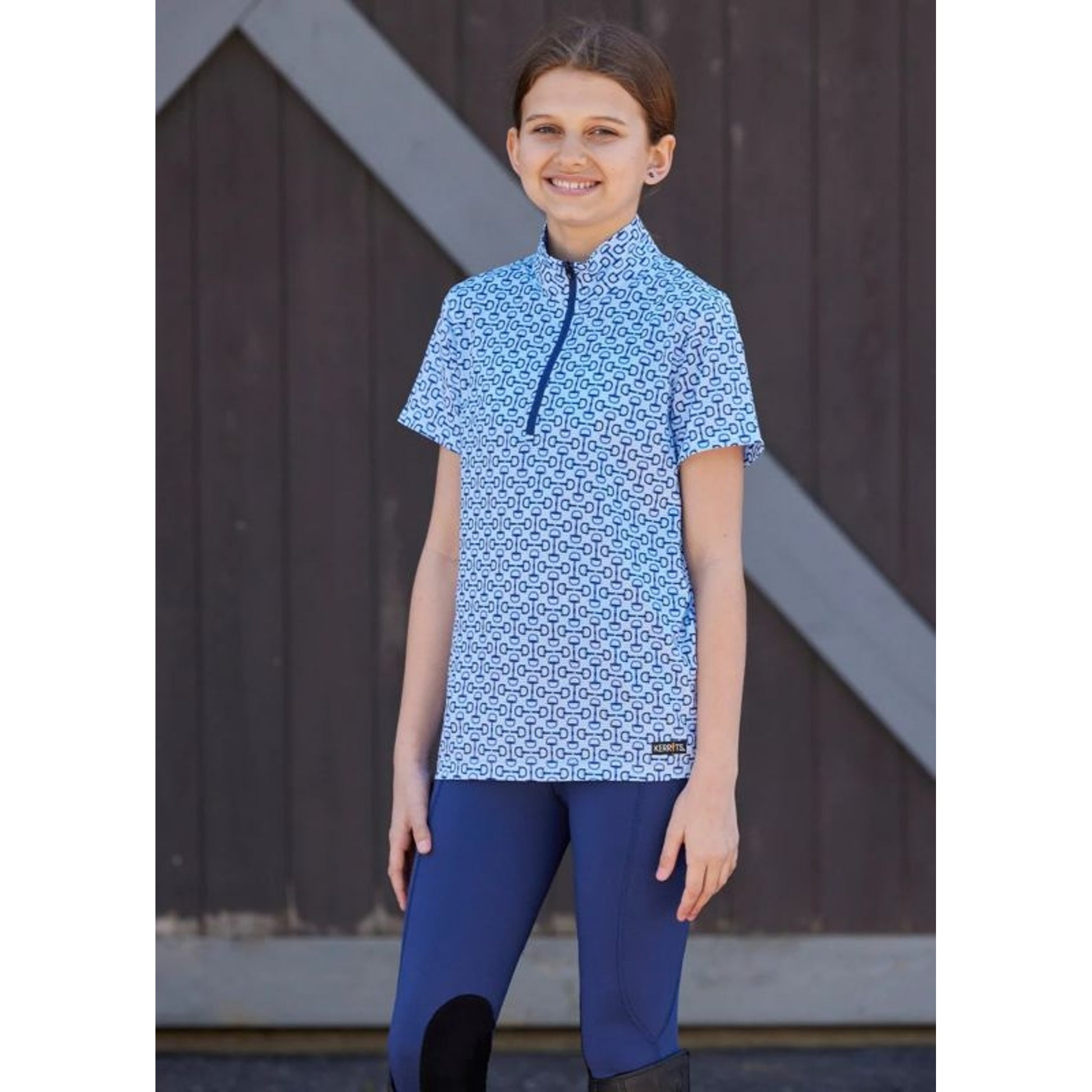 Kerrits Kids Breeze IceFil Top Print