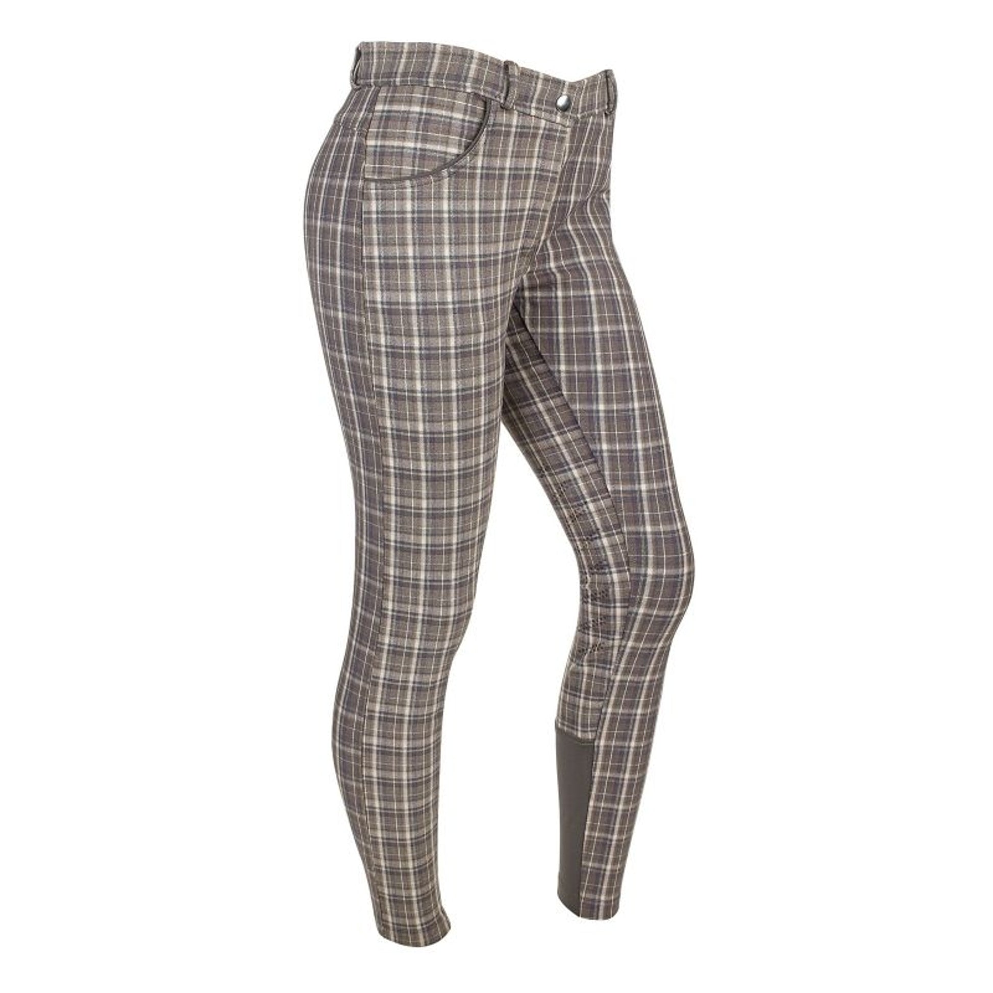 Ashley Classic Ladies KP Breeches Gray/Olive/Cream