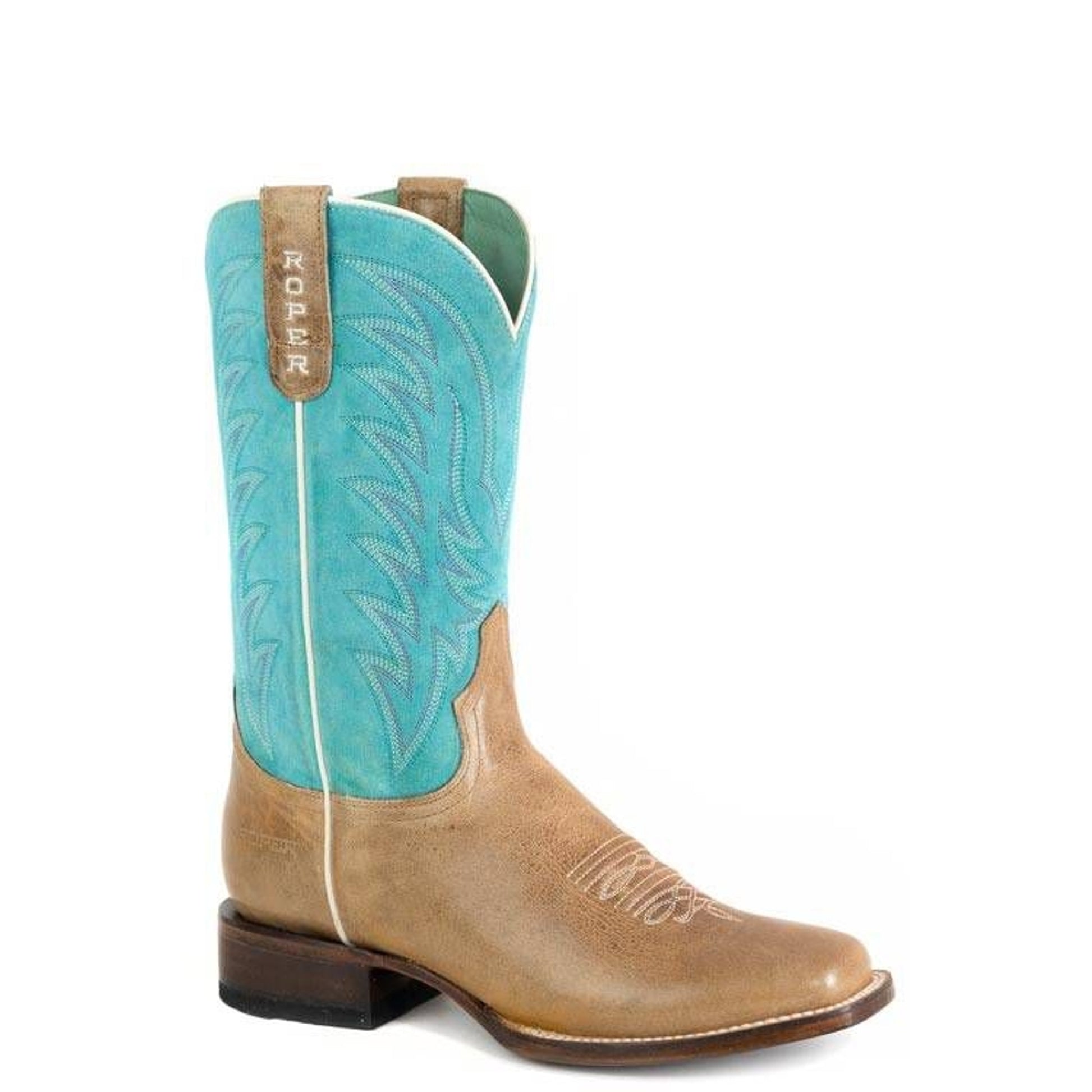 Roper Ladies Cowgirl 11in Sq Toe Boot