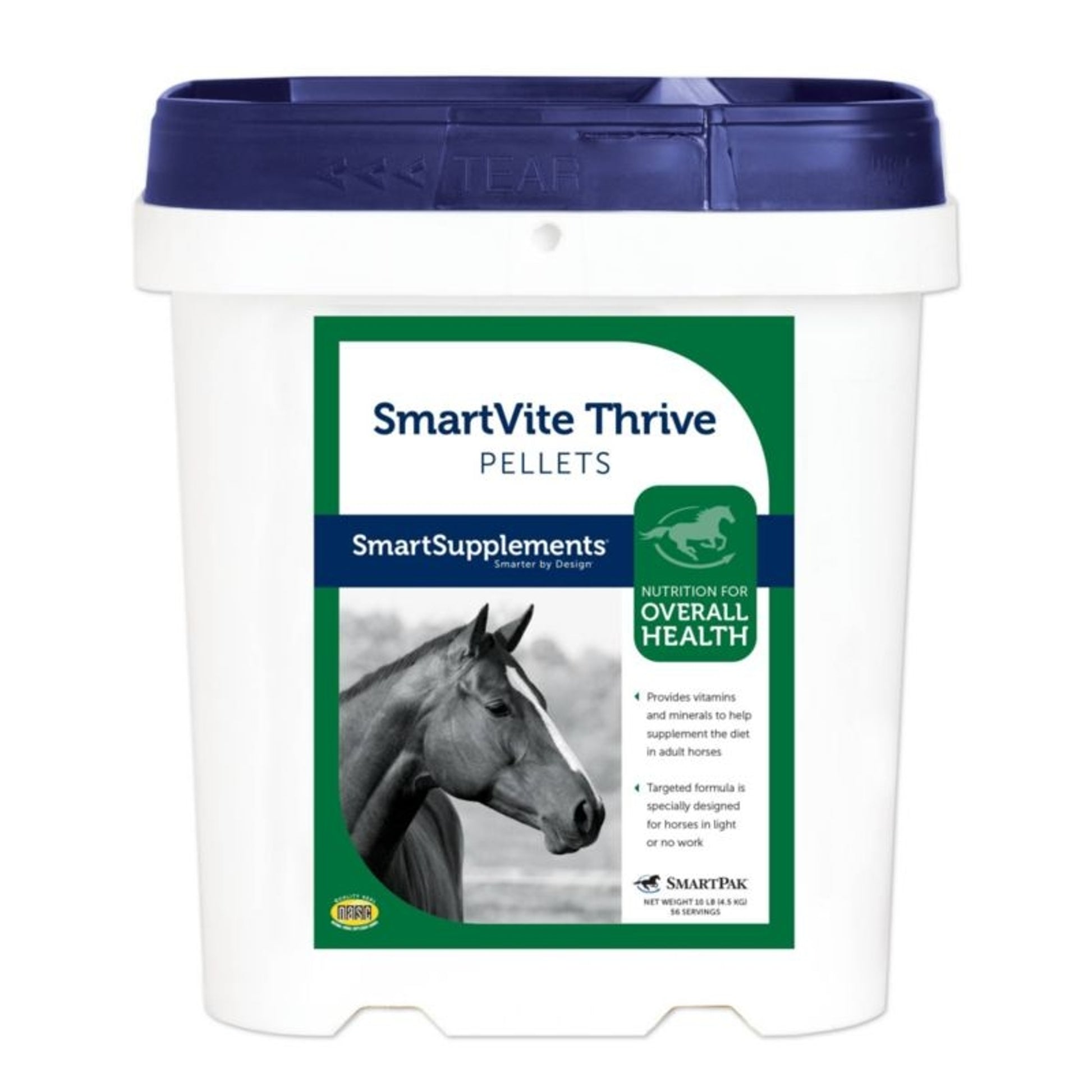 SmartEquine SmartVite Pellets 10 lb Bucket