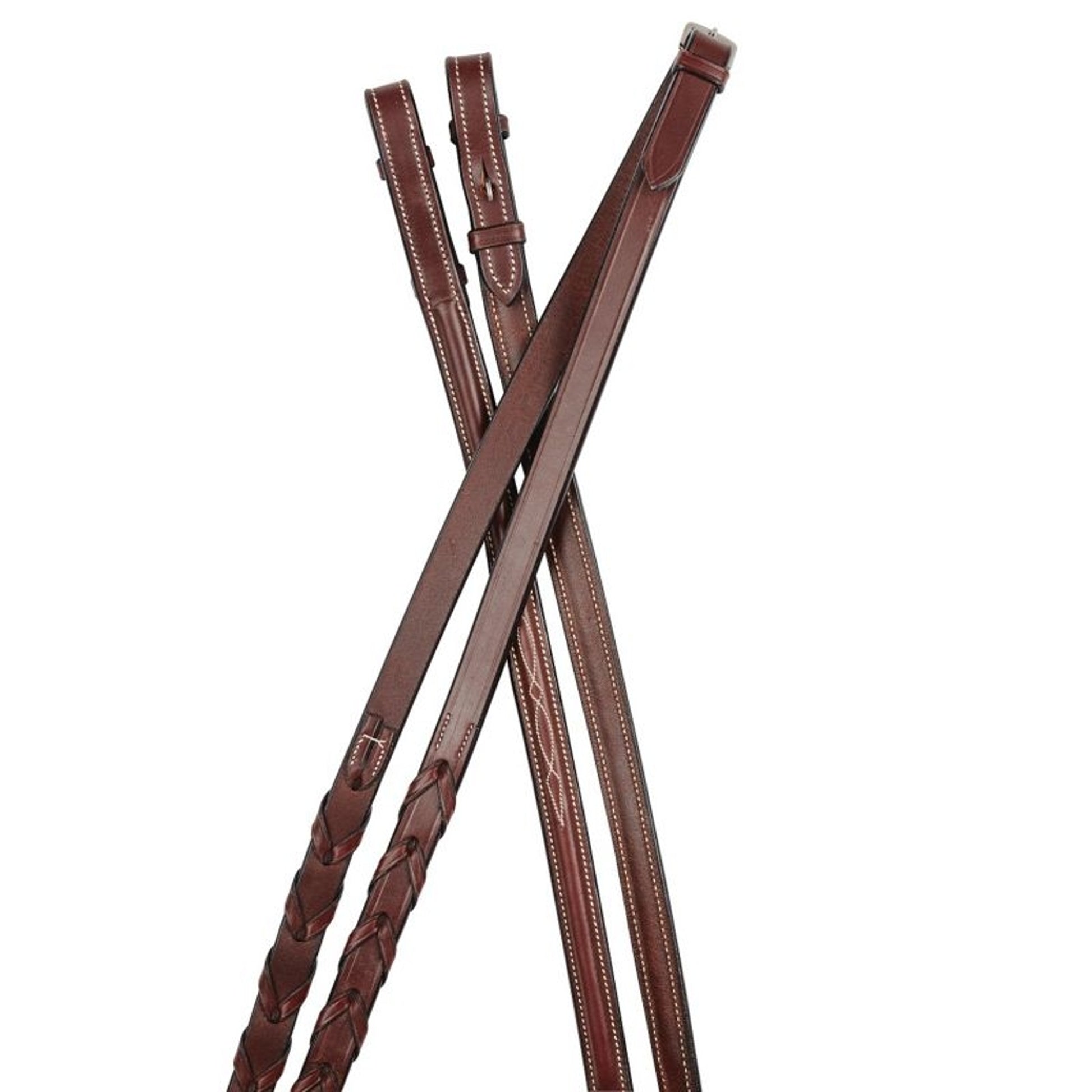 Collegiate Raised Fancy Stitched Laced Reins
