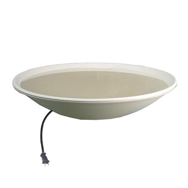 API Heated Plastic Bird Bath