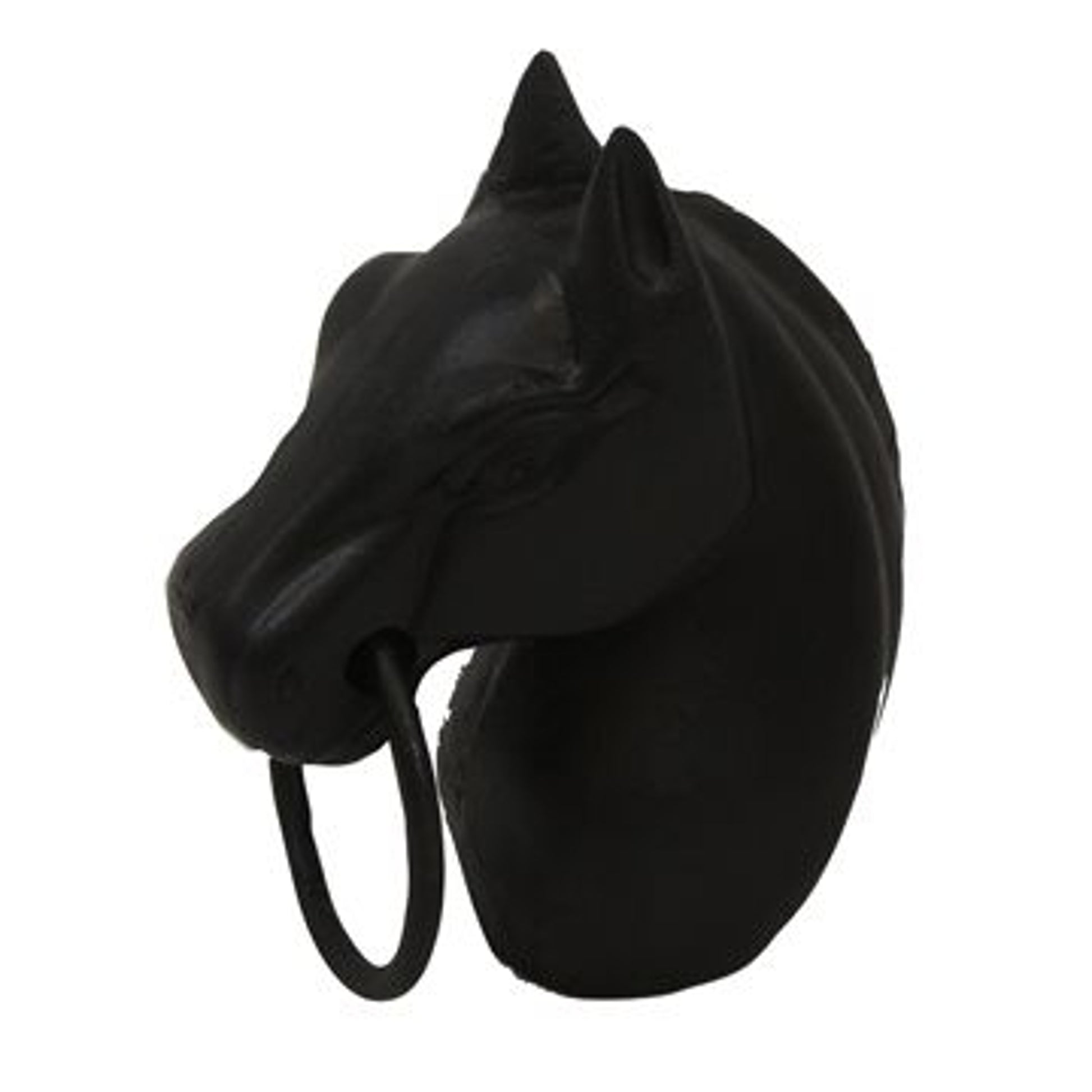 Cast Iron Horse Heading Hitching Post