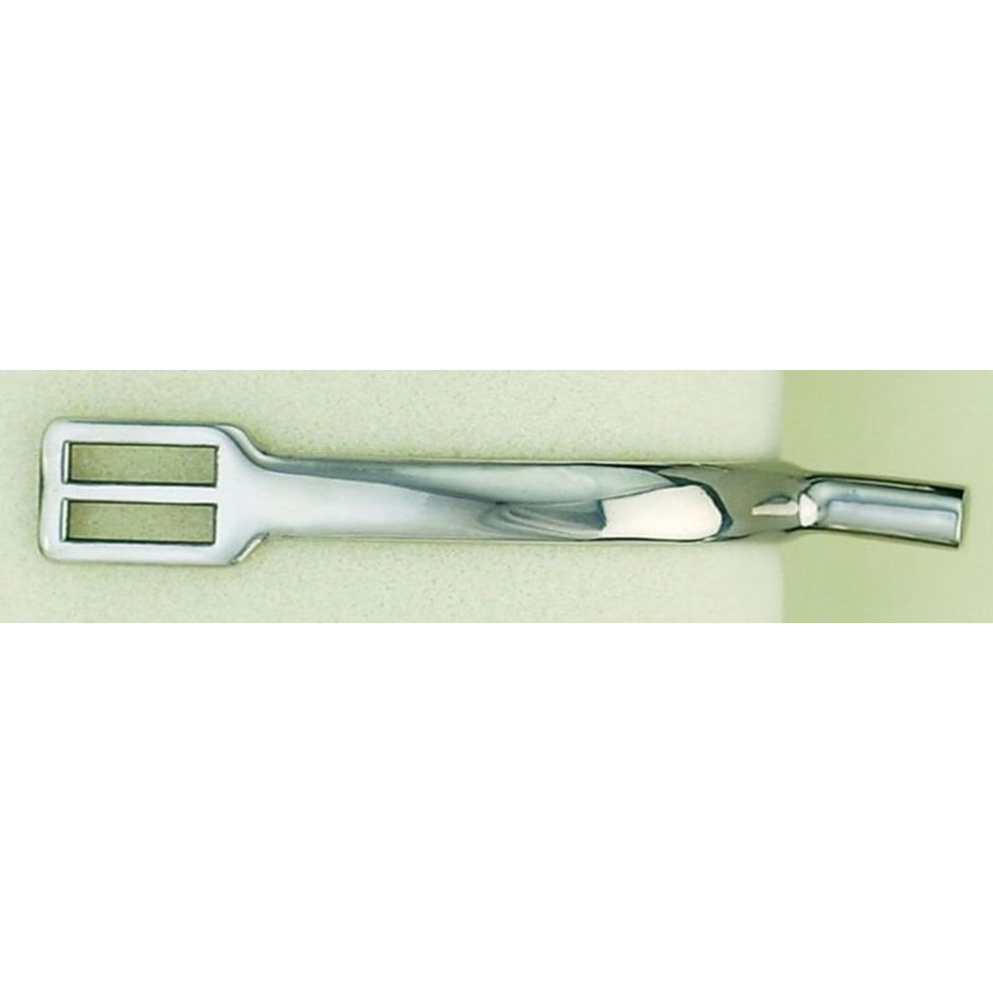 Centaur Stainless Steel Pow Flat Side SpurBk/Wh