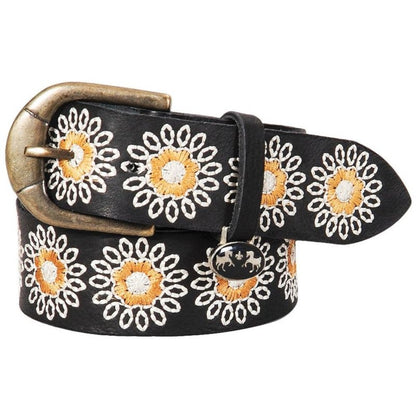 Maria Leather Belt X Large Black