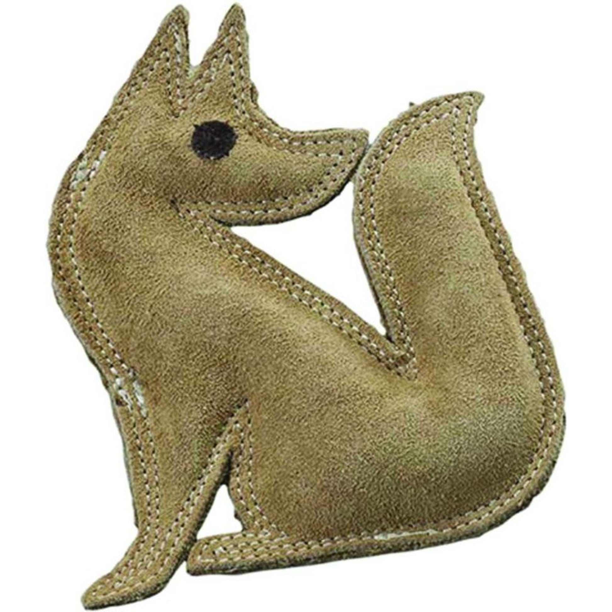 SPOT Dura-Fused Leather Fox Dog Toy