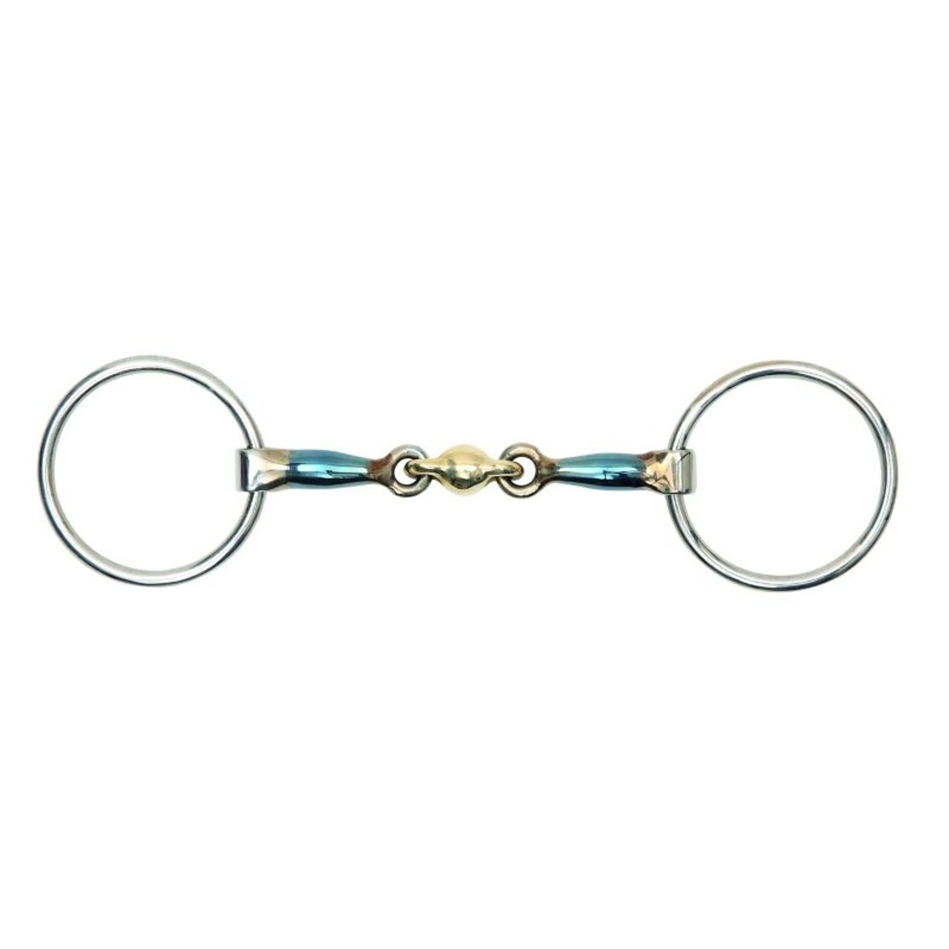 Shires Blue Alloy Loose Ring Snaffle With Lozenge
