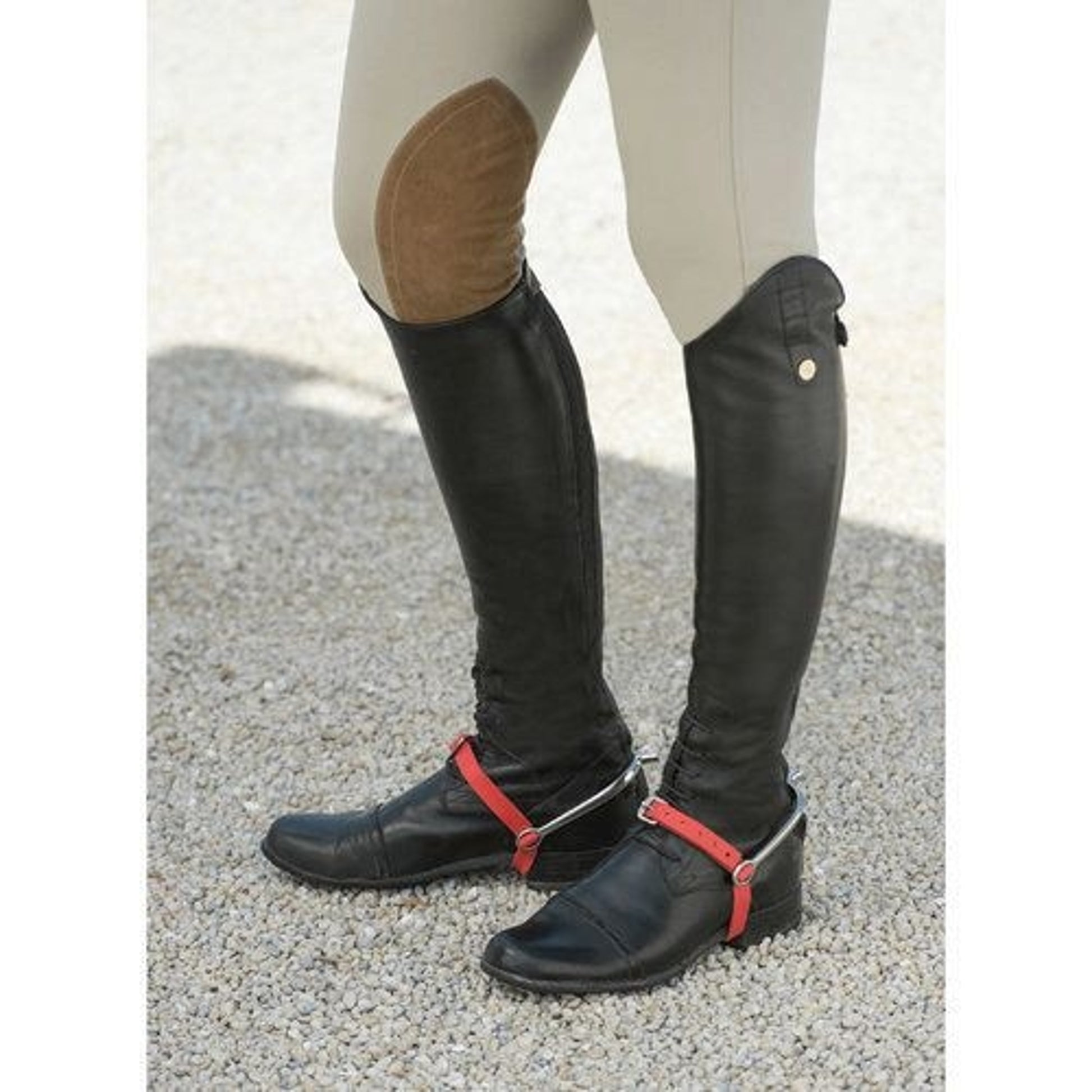 Nunn Finer Easiest Spur StrapBk/Wh