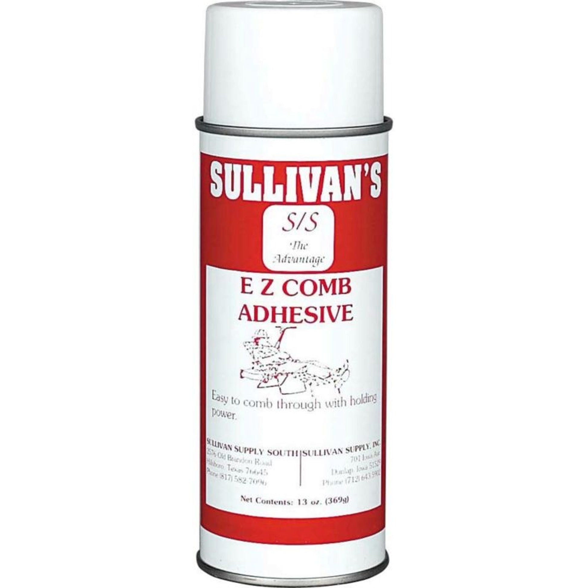 Sullivans Ez Comb Adhesive 13oz