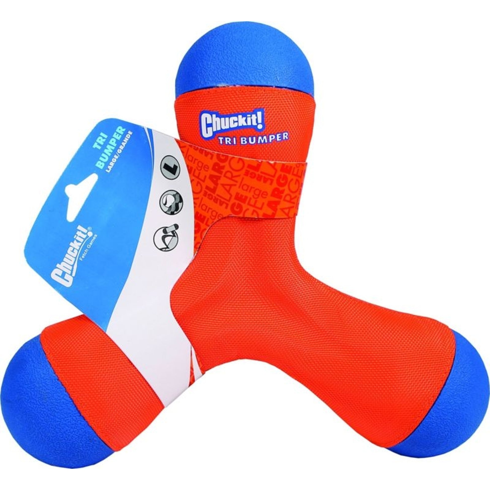 ChuckIt Tri-Bumper Dog Toy