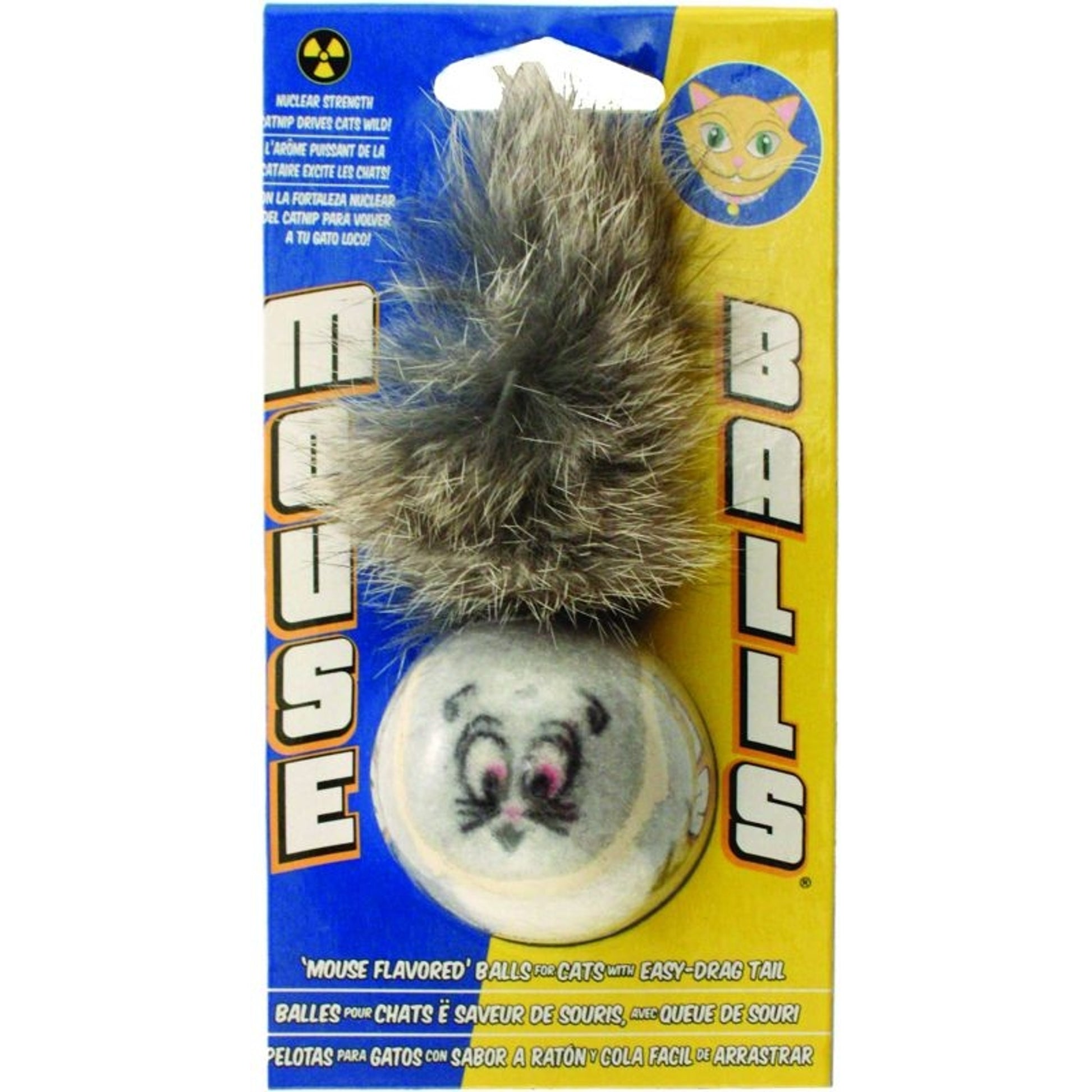Petsport Usa Mouse Ball Cat Toy Grey