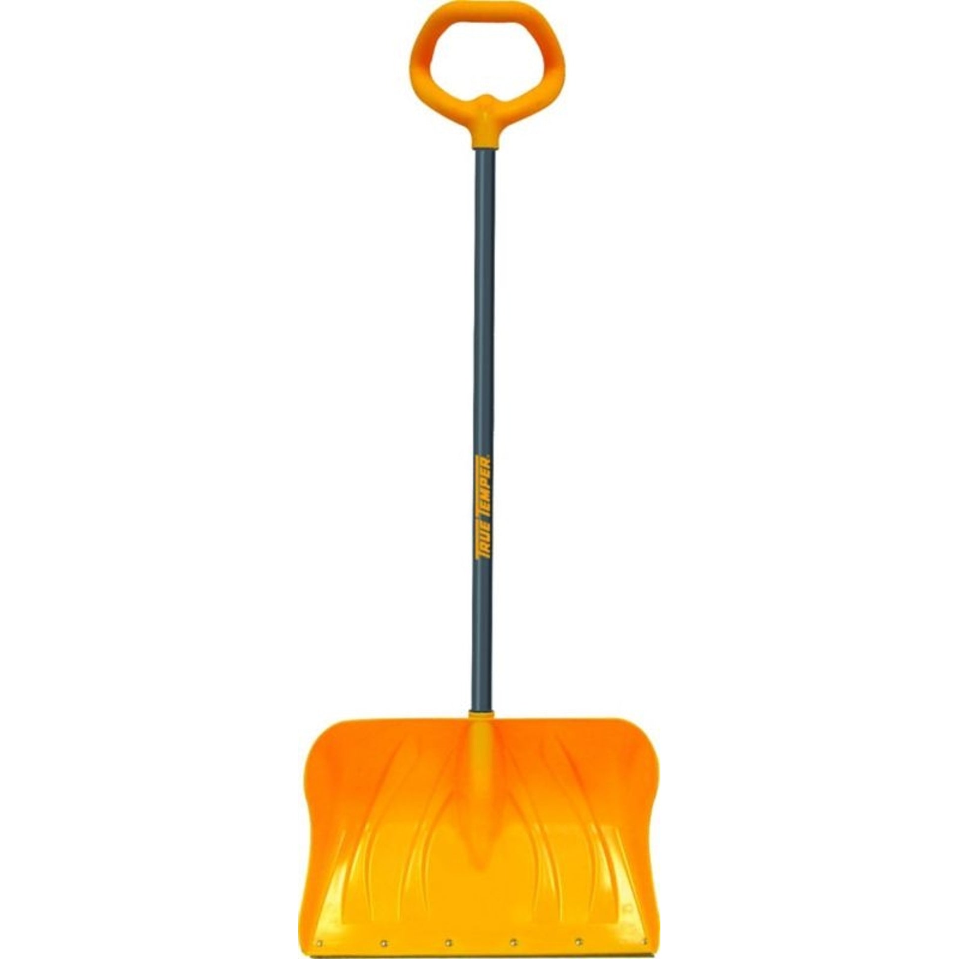 Poly Snow Shovel with Versa Grip 20in Yellow/Gray