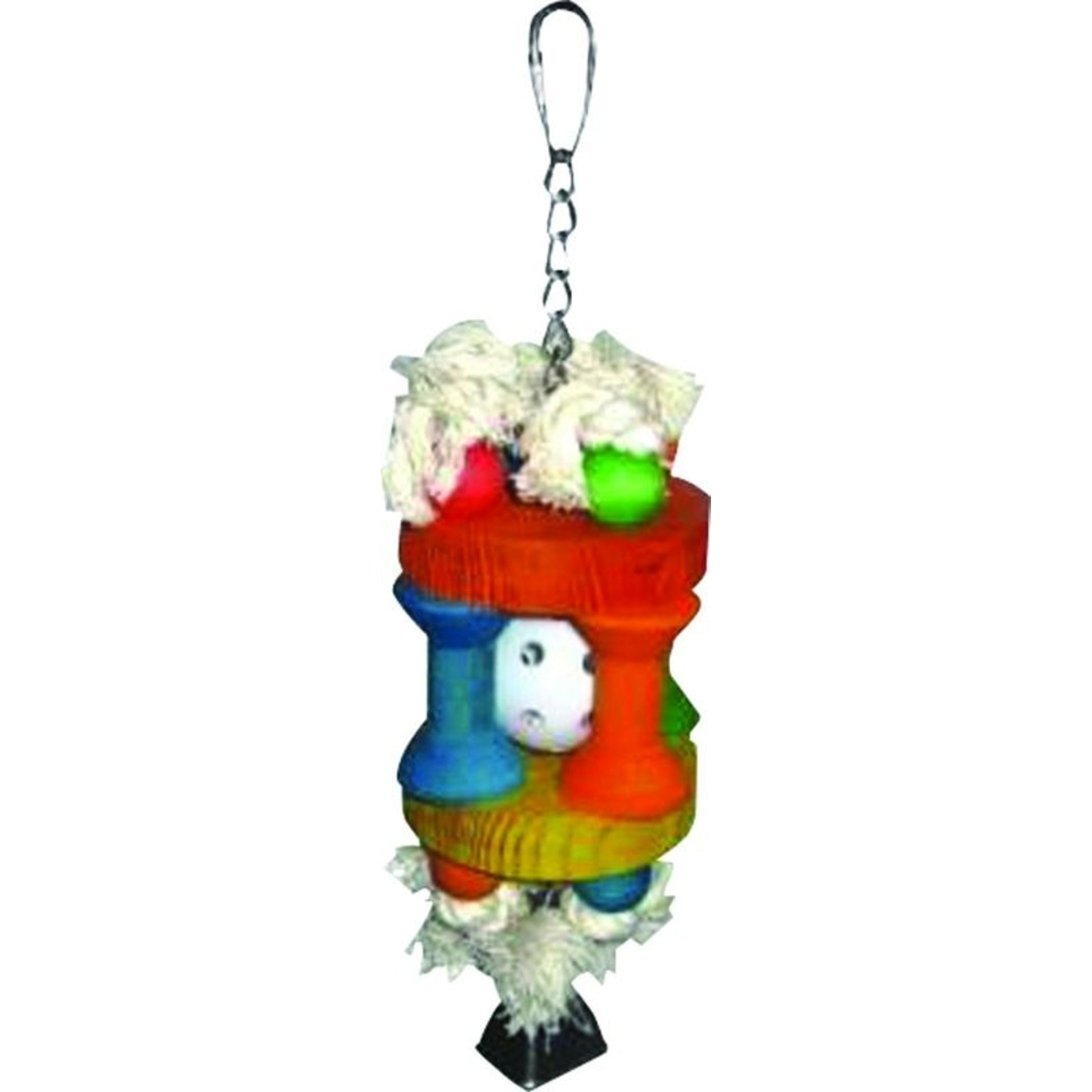 Happy Beaks Wiffle Ball In Solitude Bird Toy