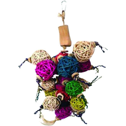Java Wood Ball Thing Bird Toy
