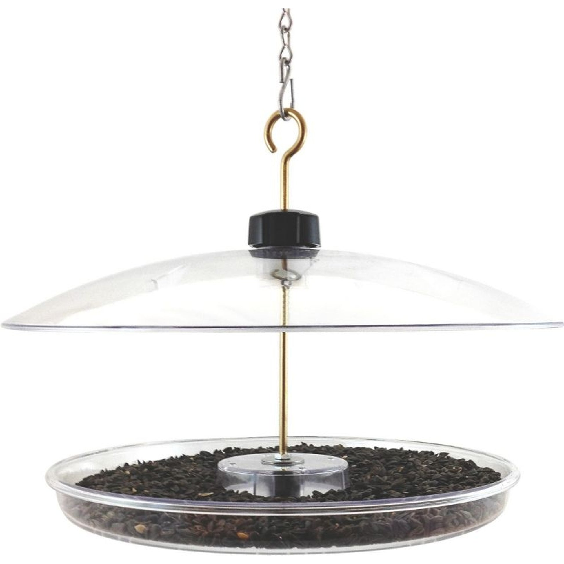 Covered Platform Feeder 14.75in Clear