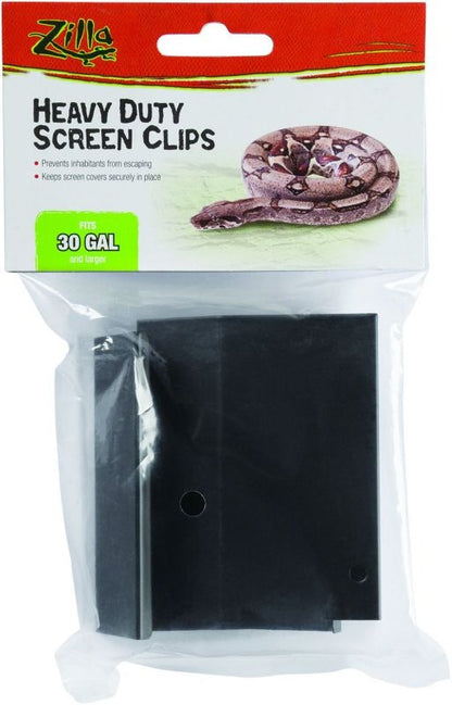 Zilla Heavy Duty Screen Clips 5-29 Gallon Steel