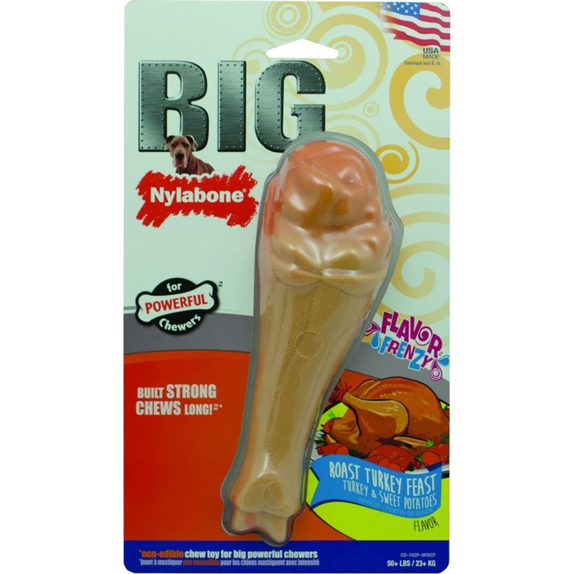 Nylabone Dura Chew Big Chew Turkey Leg for Dogs