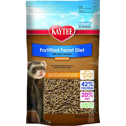 Kaytee Fortified Ferret Diet 4 Lb Chicken