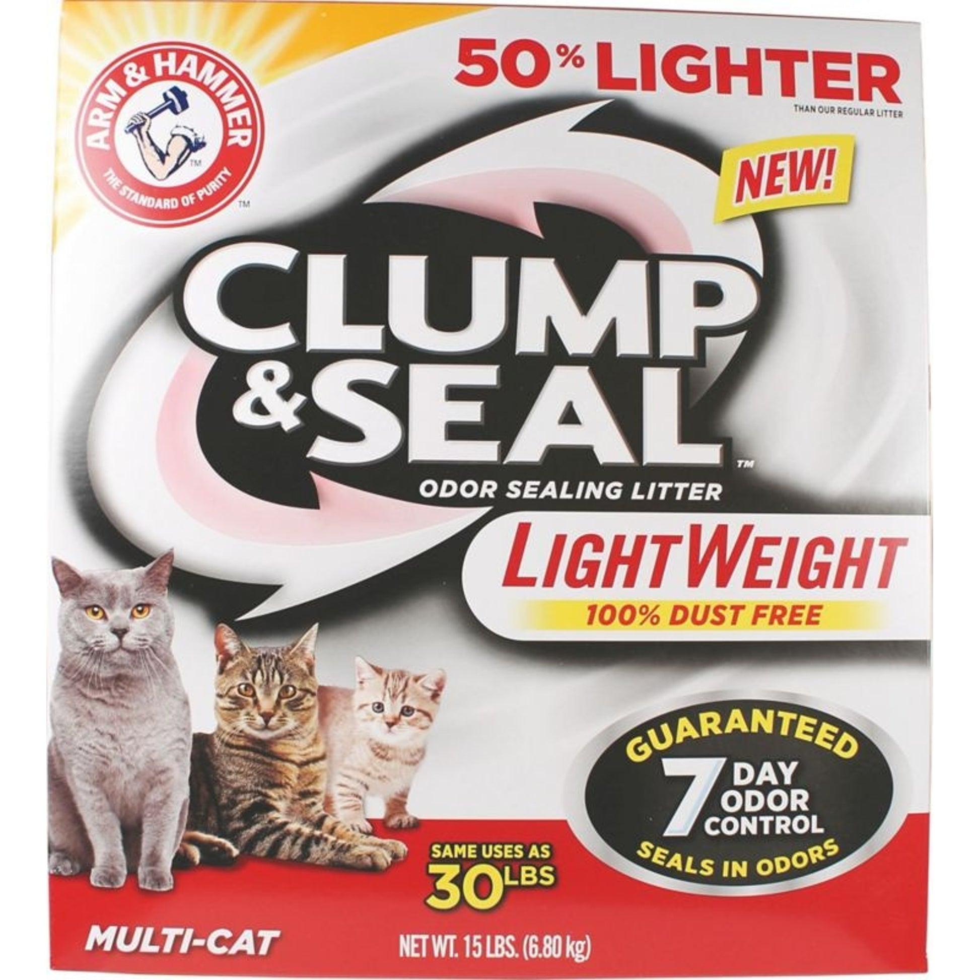 AH AH Clump / Seal Multi-Cat Lightwt Litter 15lb