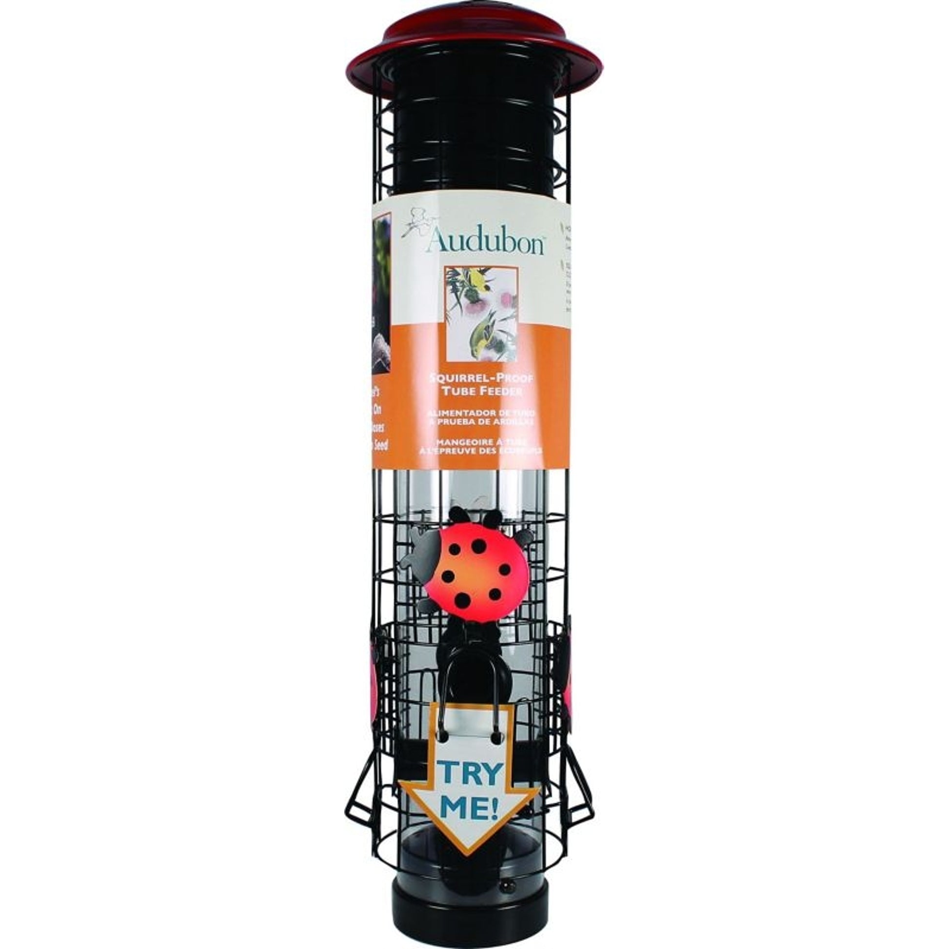 Audubon Squirrel-Resistant Tube Bird Feeder 2.5lb