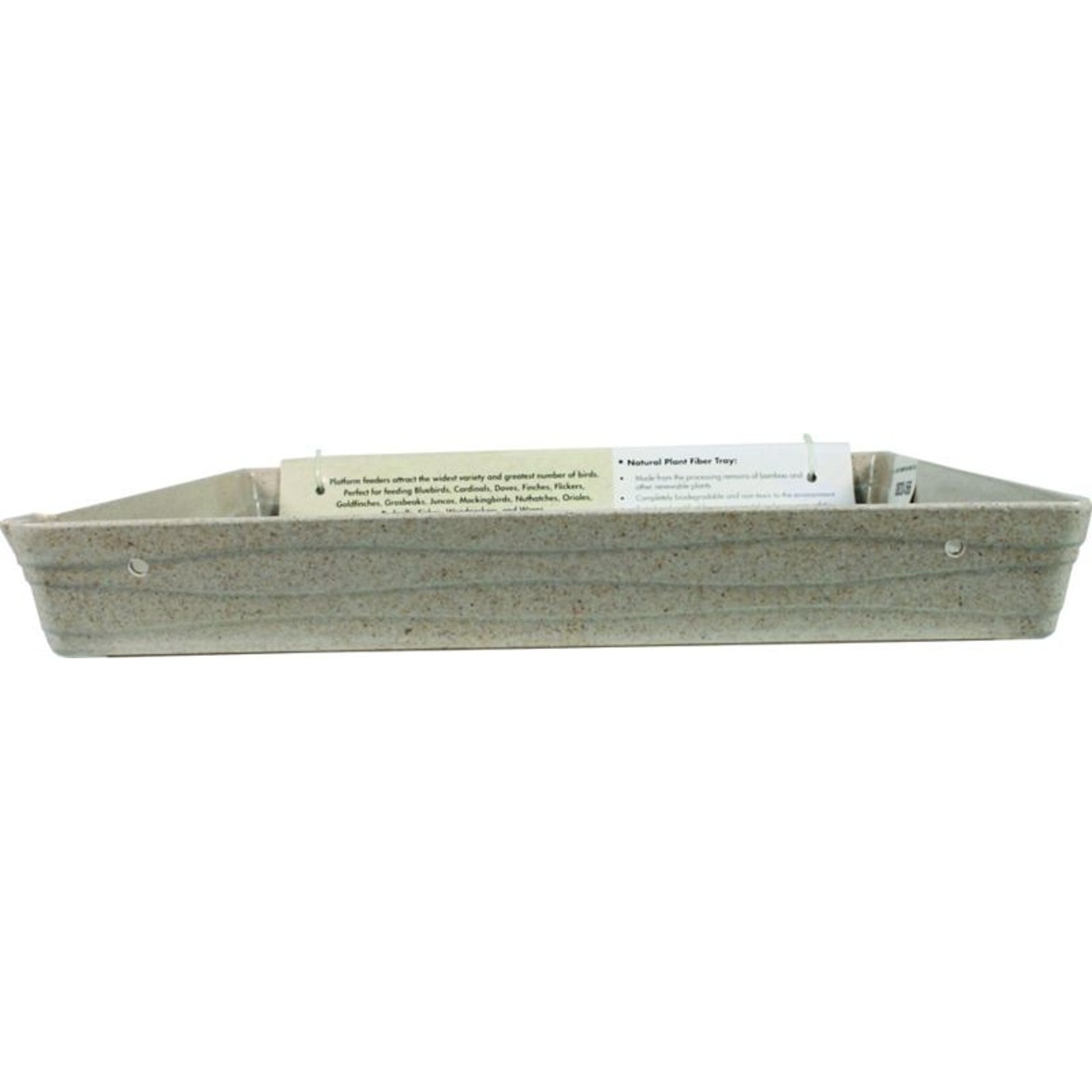 Feeder Platform Bamboo - Natural - 12 12in Natural